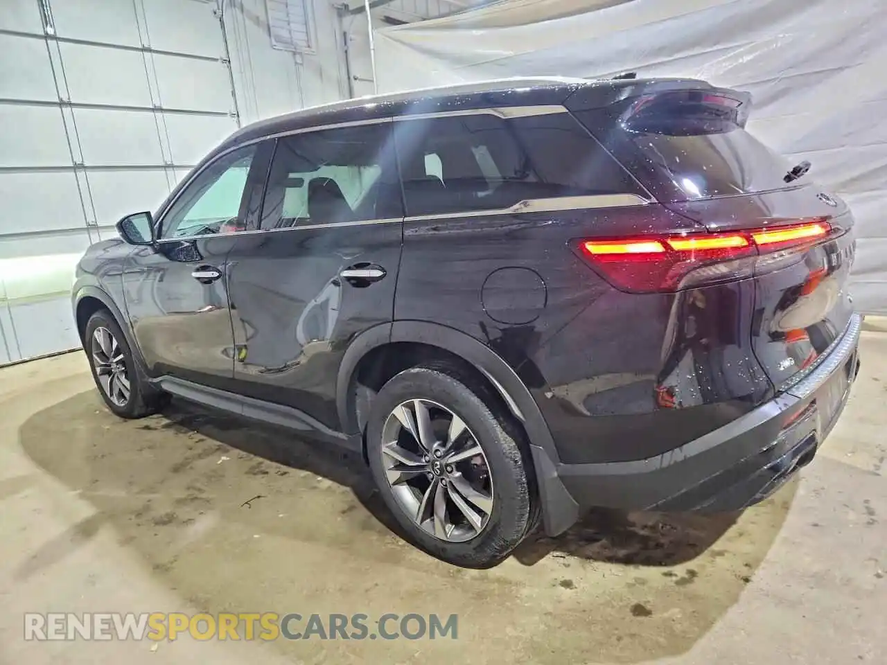 2 Photograph of a damaged car 5N1DL1FS6RC352935 INFINITI QX60 2024