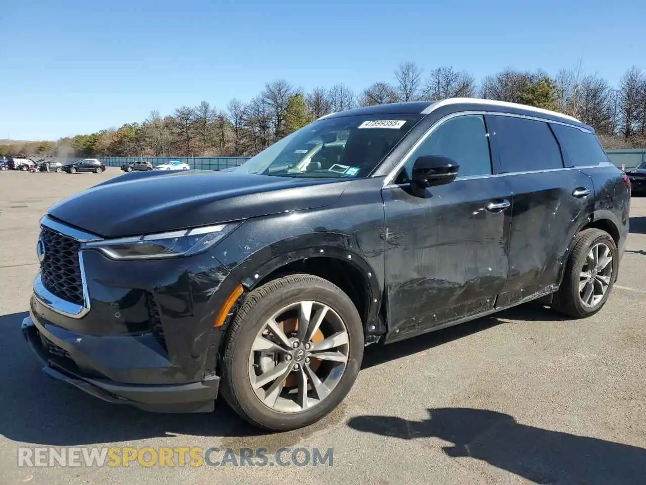 1 Photograph of a damaged car 5N1AL1FS0SC336139 INFINITI QX60 2025