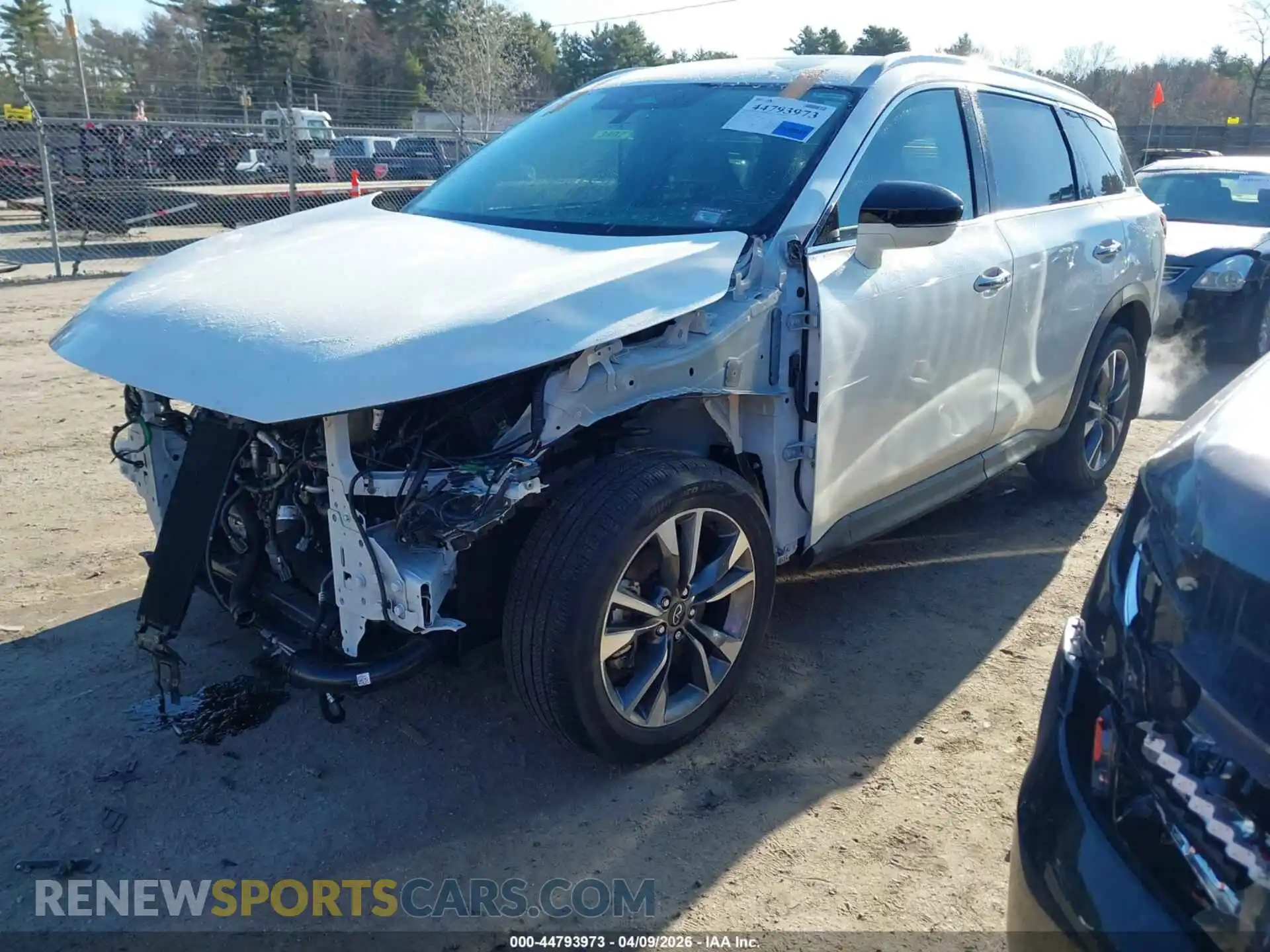 2 Photograph of a damaged car 5N1AL1FS2SC360152 INFINITI QX60 2025