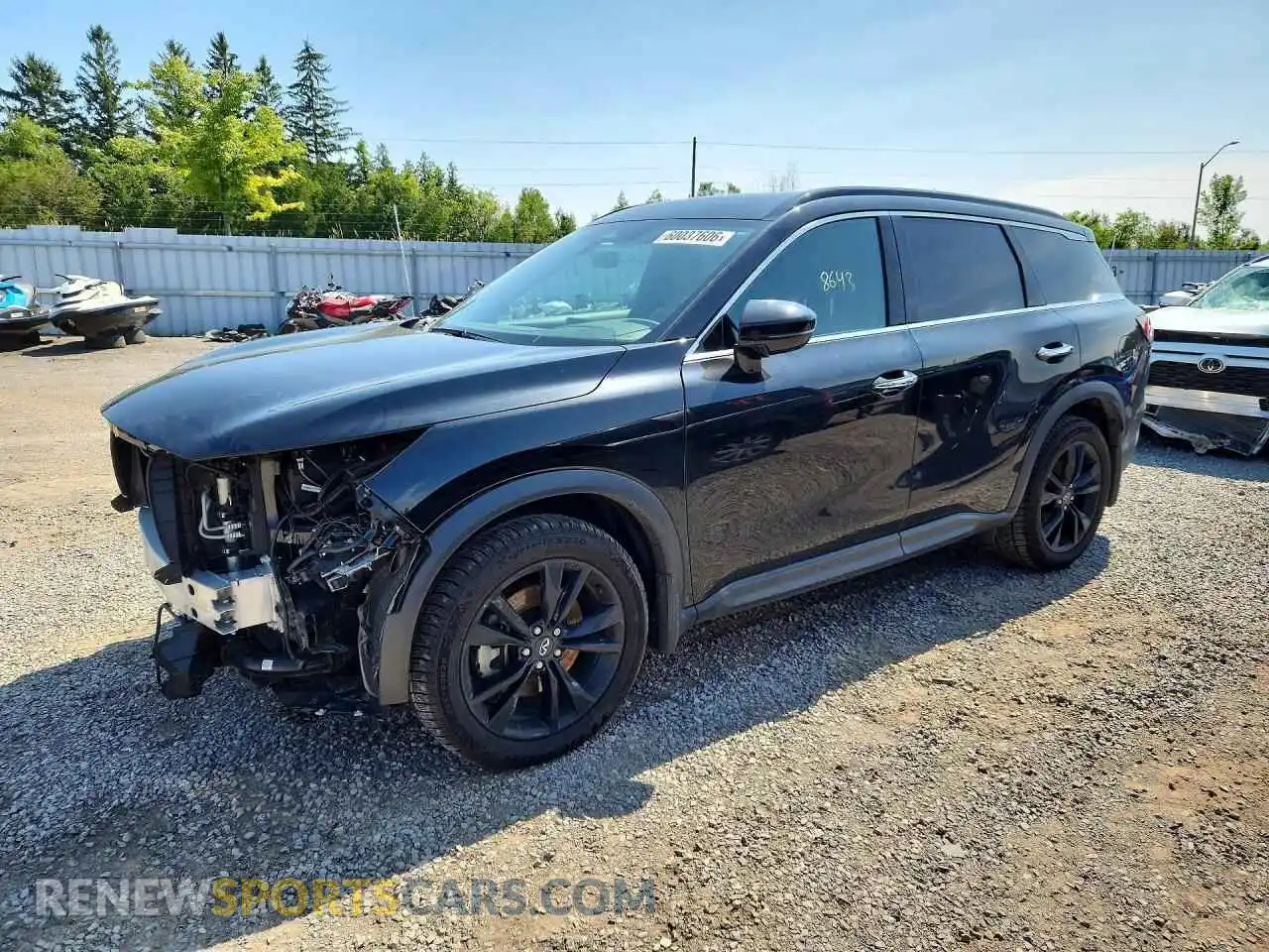 1 Photograph of a damaged car 5N1AL1FS9SC354882 INFINITI QX60 2025