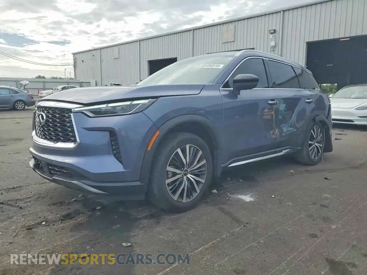 1 Photograph of a damaged car 5N1AL1GS4SC350222 INFINITI QX60 2025