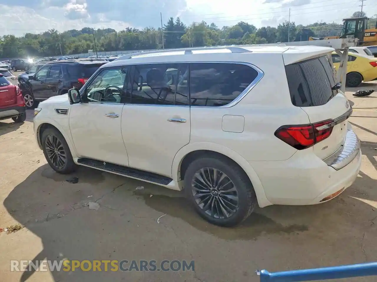 2 Photograph of a damaged car JN8AZ2AC8M9475593 INFINITI QX80 2021