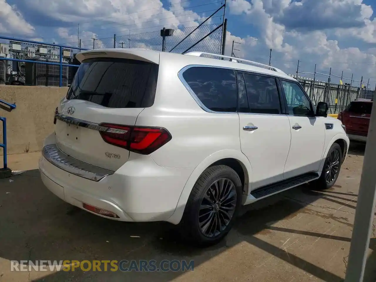 3 Photograph of a damaged car JN8AZ2AC8M9475593 INFINITI QX80 2021
