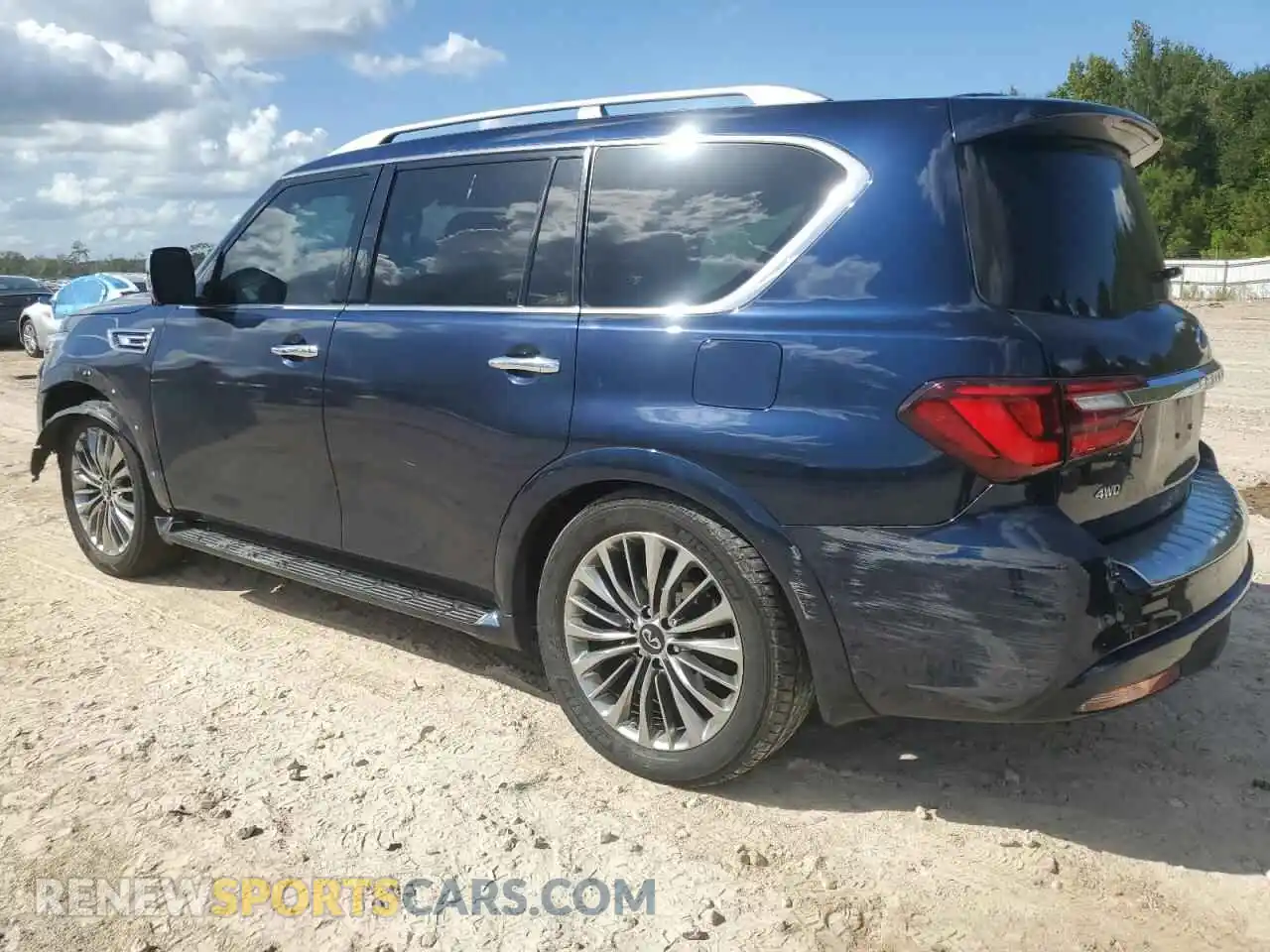 2 Photograph of a damaged car JN8AZ2ACXM9475840 INFINITI QX80 2021