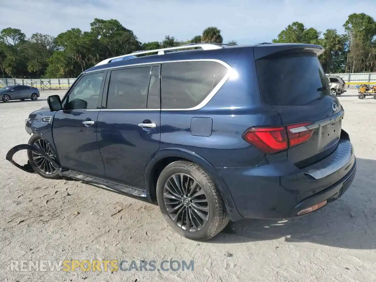 2 Photograph of a damaged car JN8AZ2ADXM9861067 INFINITI QX80 2021