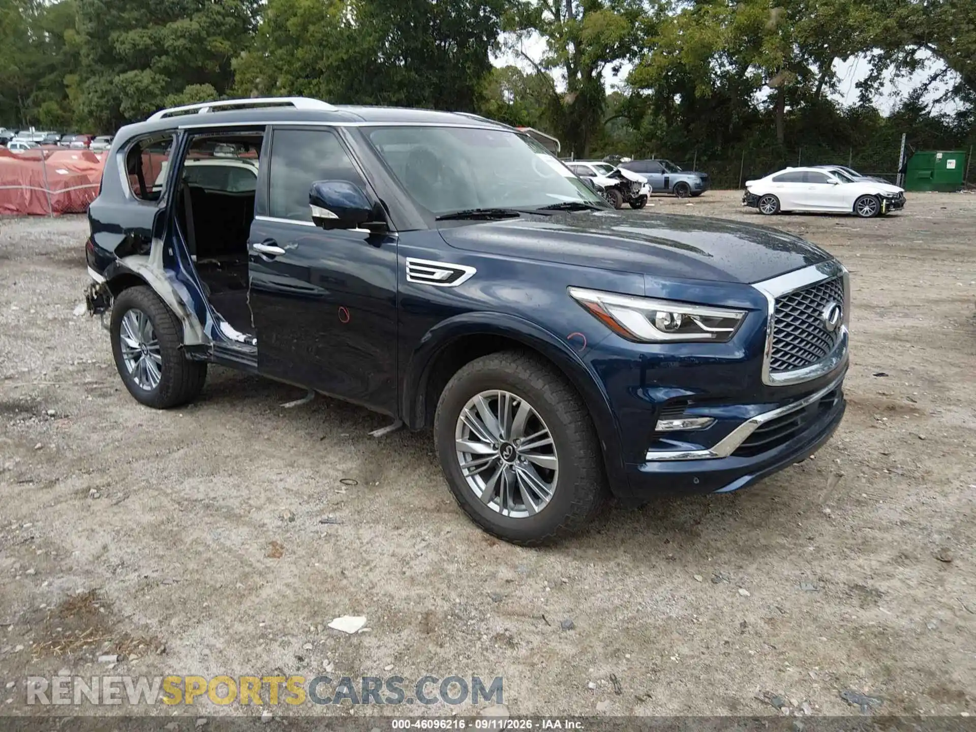 1 Фотография поврежденного автомобиля JN8AZ2AE0M9272229 INFINITI QX80 2021