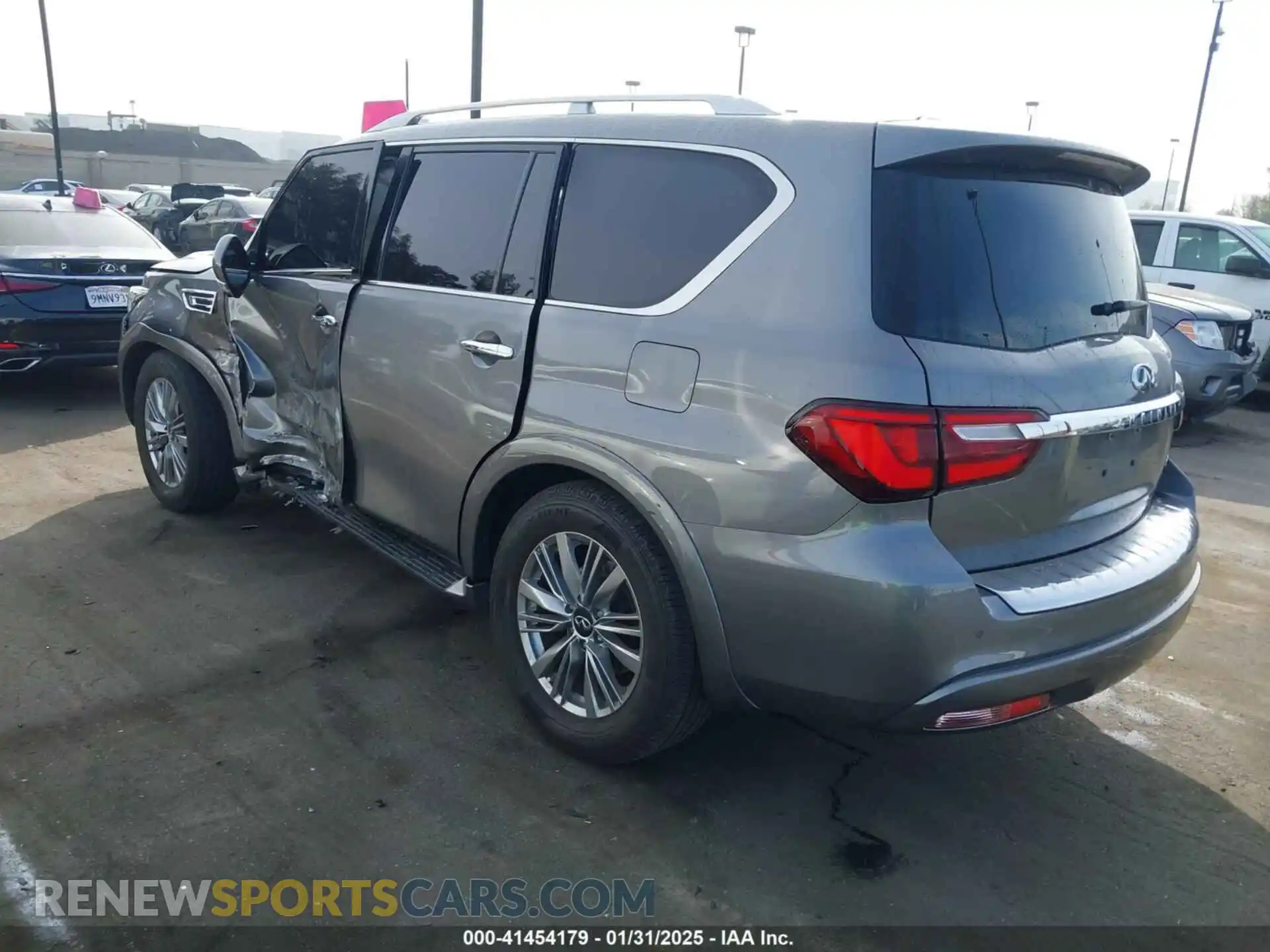 3 Photograph of a damaged car JN8AZ2AF4M9717841 INFINITI QX80 2021