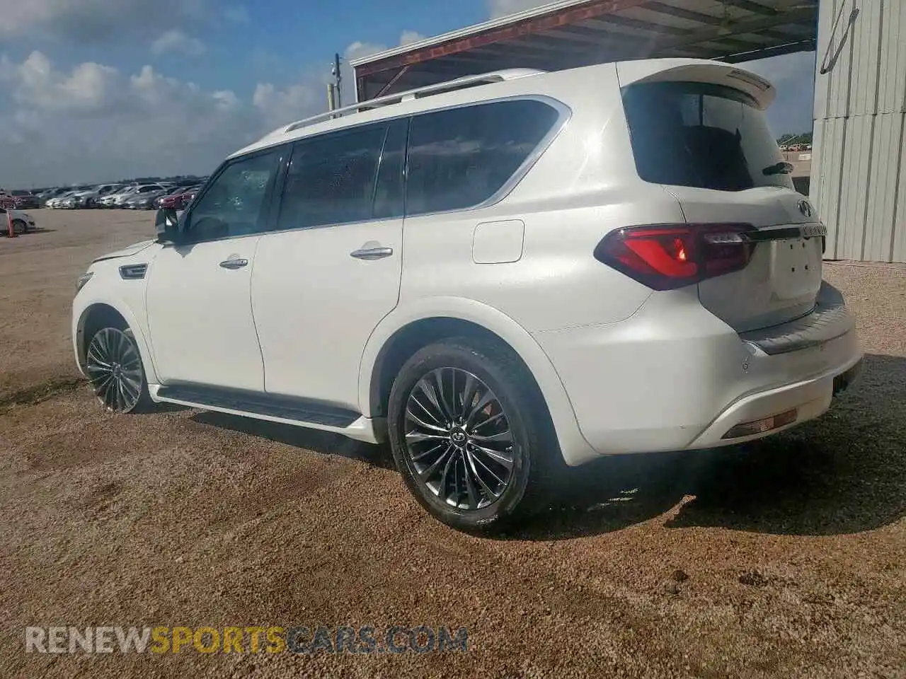 2 Photograph of a damaged car JN8AZ2AFXM9717567 INFINITI QX80 2021