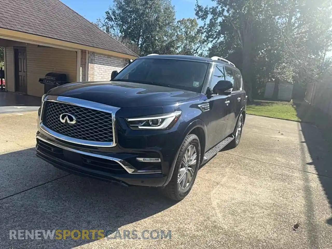 2 Photograph of a damaged car JN8AZ2AFXM9718038 INFINITI QX80 2021