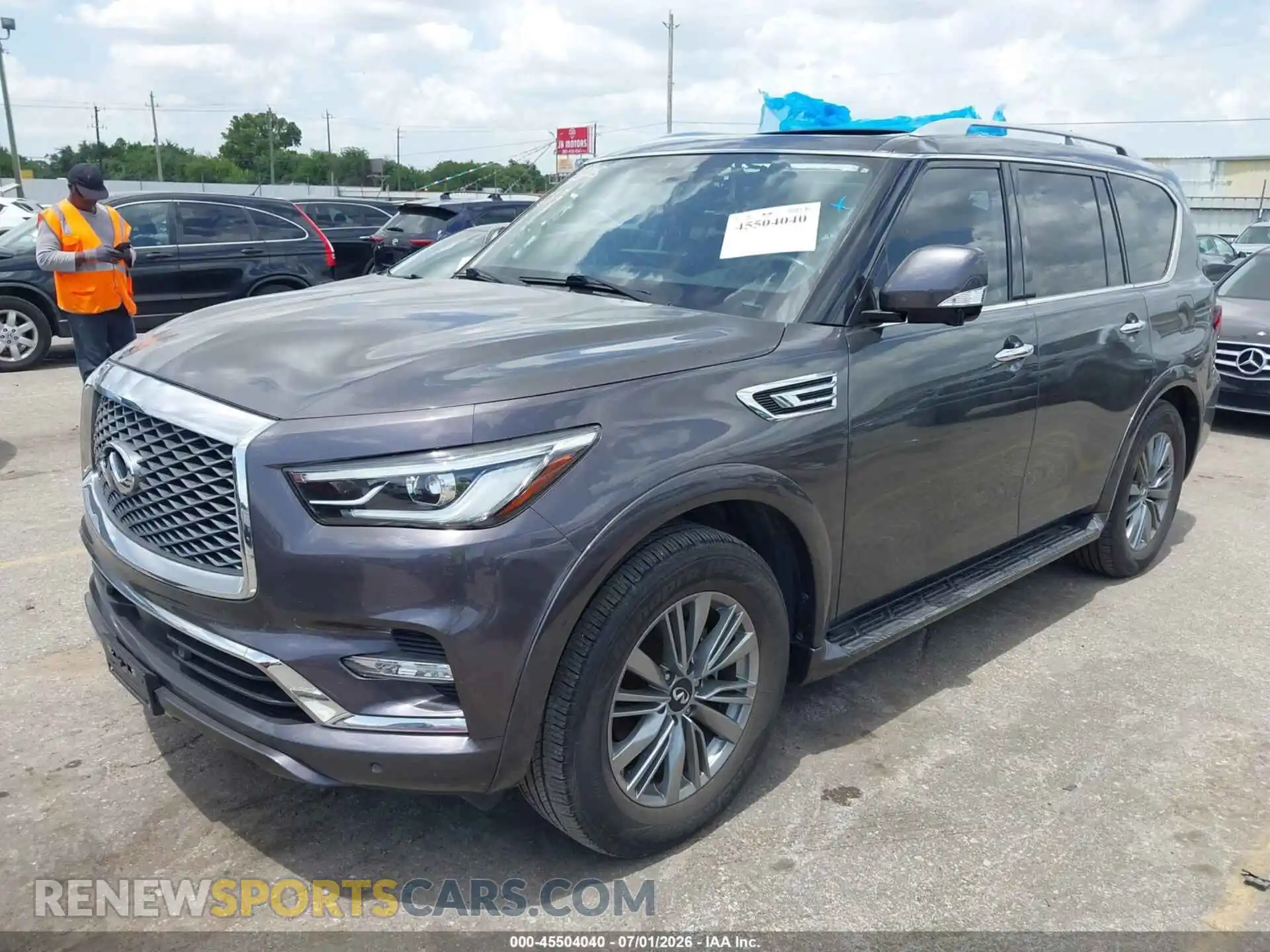2 Фотография поврежденного автомобиля JN8AZ2AE4N9290301 INFINITI QX80 2022