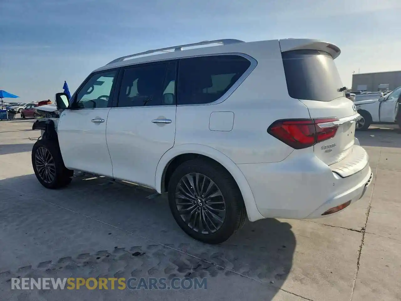 2 Фотография поврежденного автомобиля JN8AZ2BE6P9307844 INFINITI QX80 2023