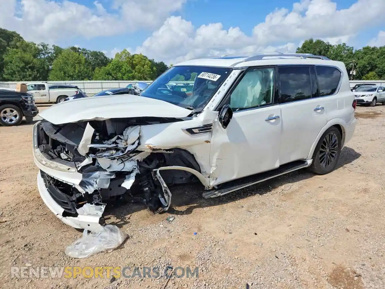 1 Фотография поврежденного автомобиля JN8AZ2BF2P9757063 INFINITI QX80 2023