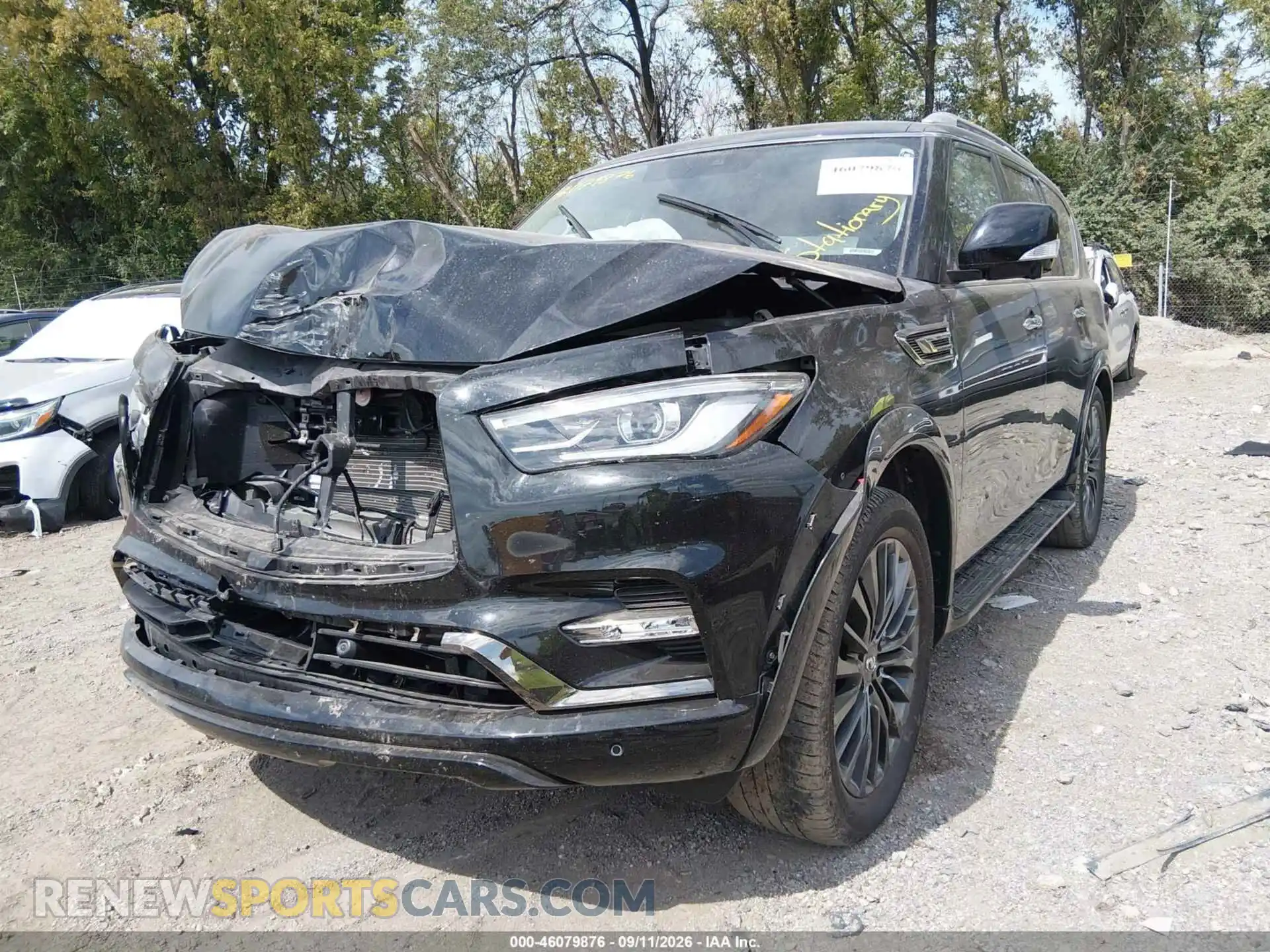 2 Фотография поврежденного автомобиля JN8AZ2AE6R9328455 INFINITI QX80 2024