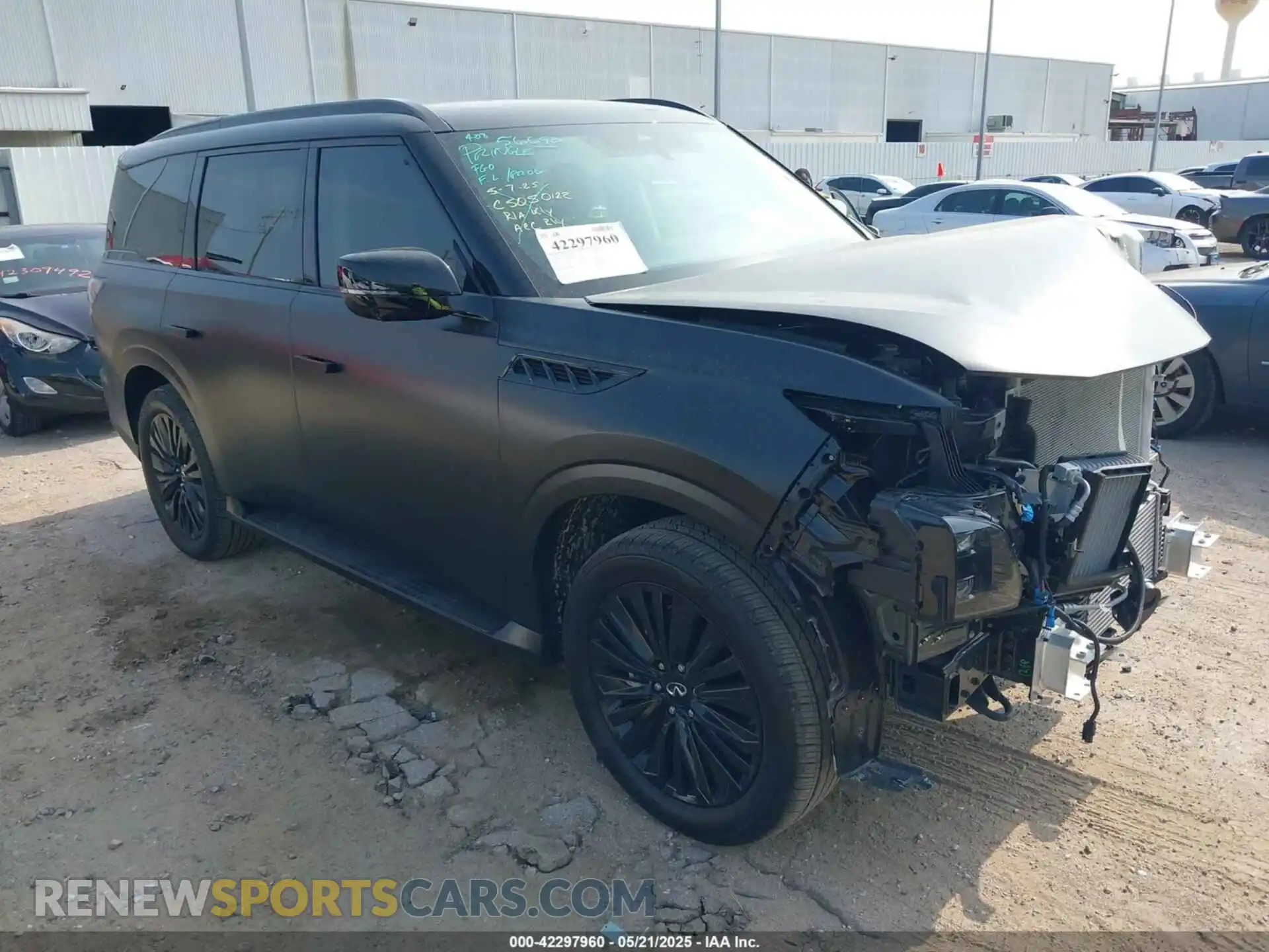 1 fotografías del automóvil dañado JN8AZ3BA5S9000872 INFINITI QX80 2025