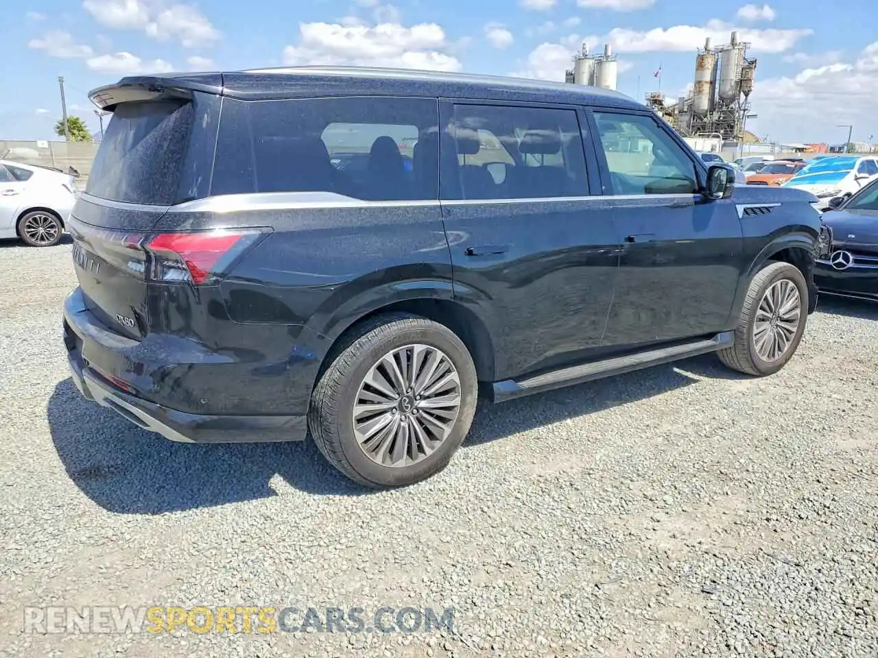 3 fotografías del automóvil dañado JN8AZ3BA8S9001305 INFINITI QX80 2025