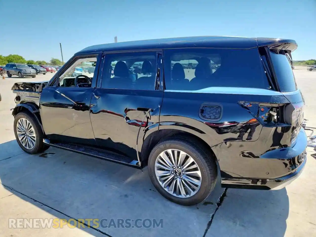 2 Фотография поврежденного автомобиля JN8AZ3BA8S9001529 INFINITI QX80 2025