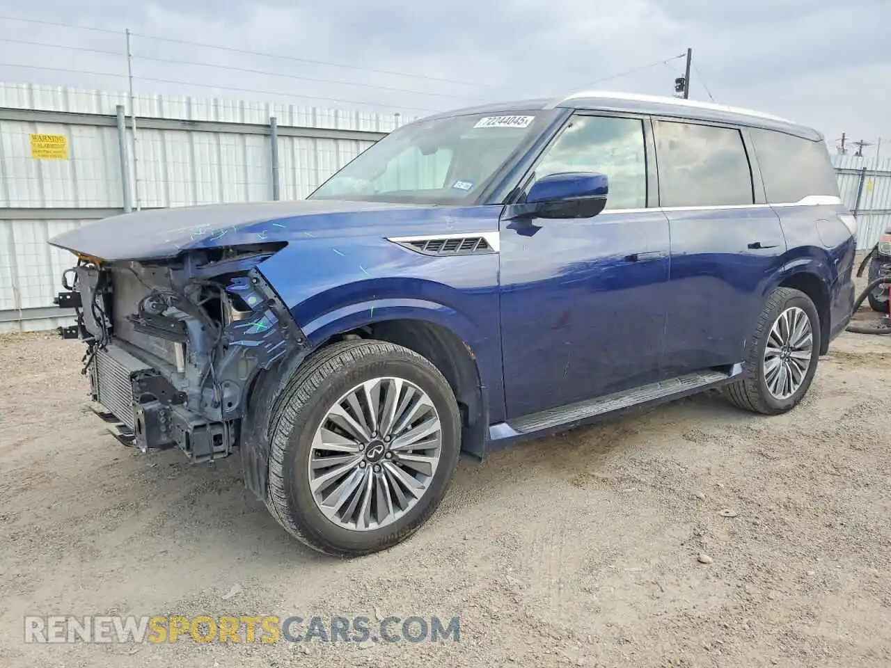 1 Photograph of a damaged car JN8AZ3BDXS9200091 INFINITI QX80 2025