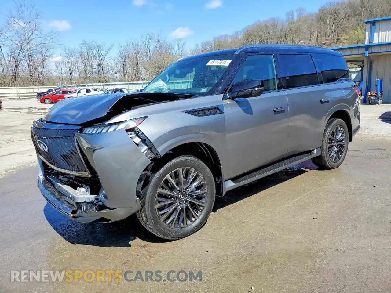 1 Фотография поврежденного автомобиля JN8AZ3CC0S9604006 INFINITI QX80 2025