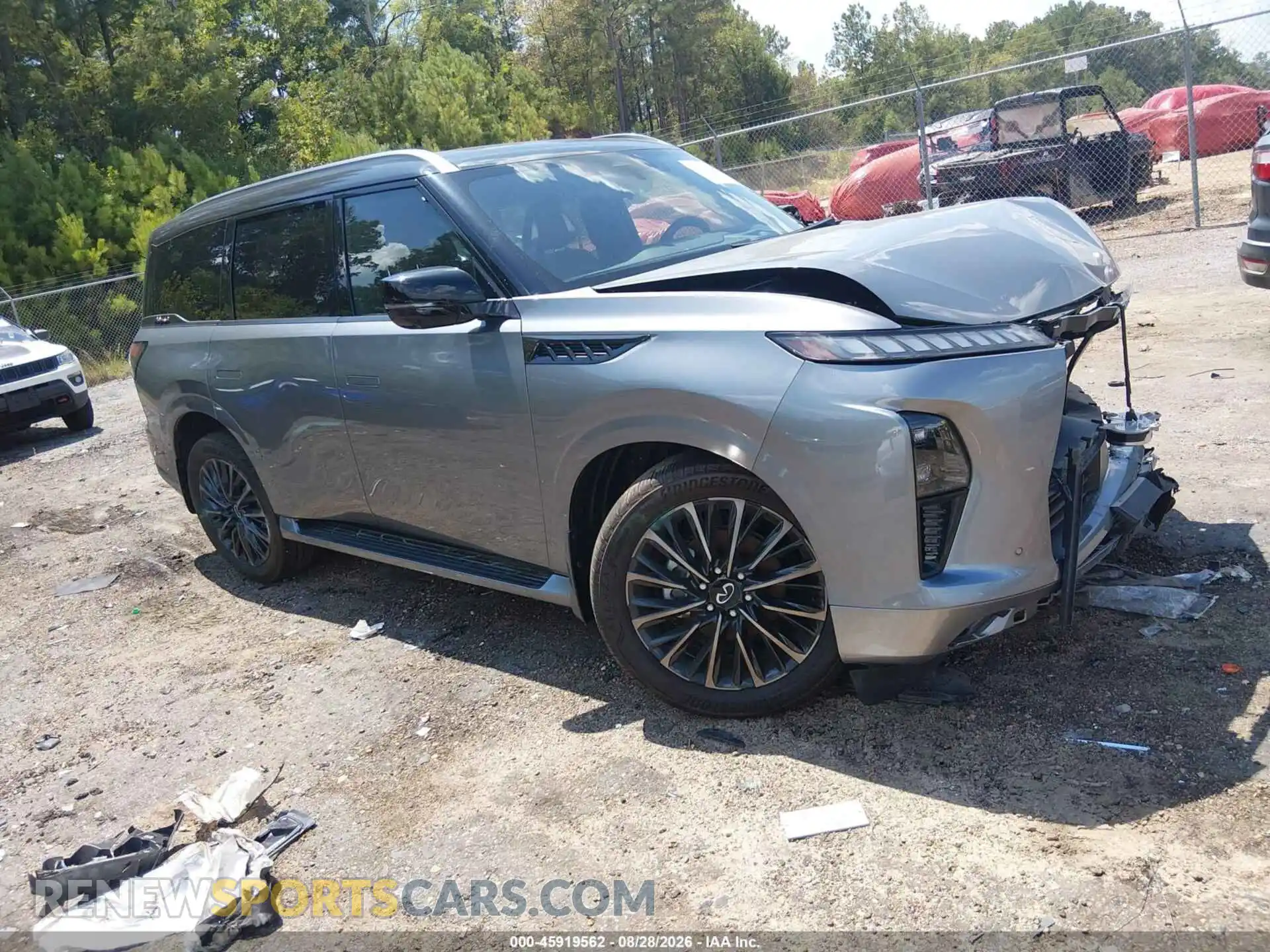 1 fotografías del automóvil dañado JN8AZ3CC5S9601411 INFINITI QX80 2025