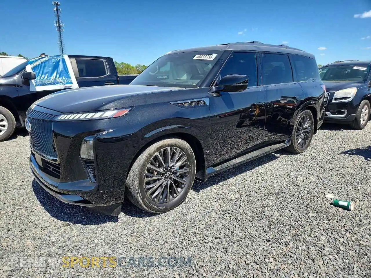 1 Фотография поврежденного автомобиля JN8AZ3CCXS9601629 INFINITI QX80 2025
