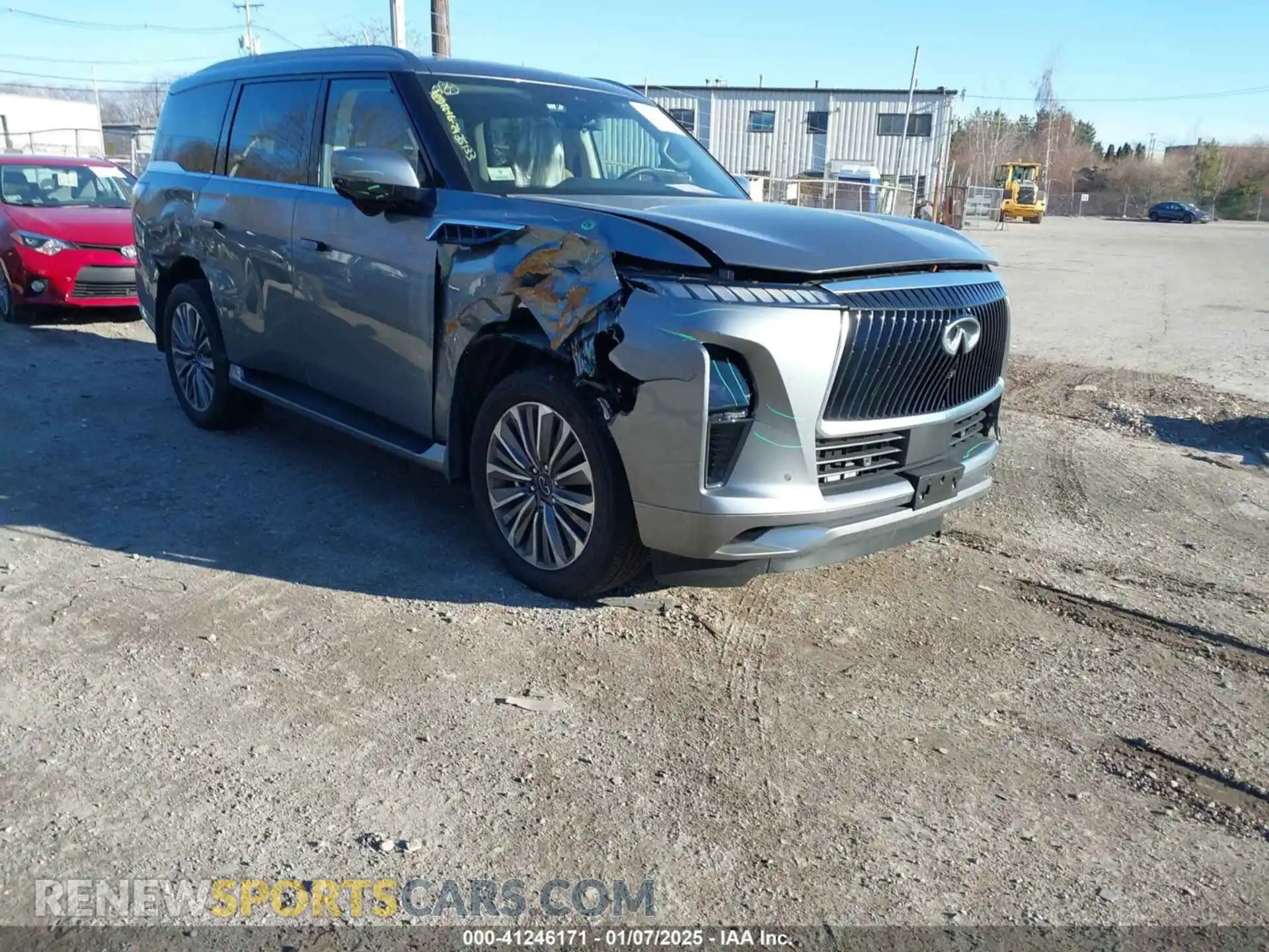 1 Фотография поврежденного автомобиля JN8AZ3DB3S9400936 INFINITI QX80 2025