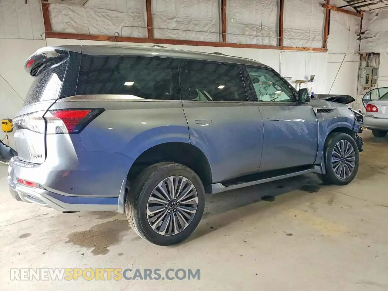 3 fotografías del automóvil dañado JN8AZ3DB7S9402253 INFINITI QX80 2025