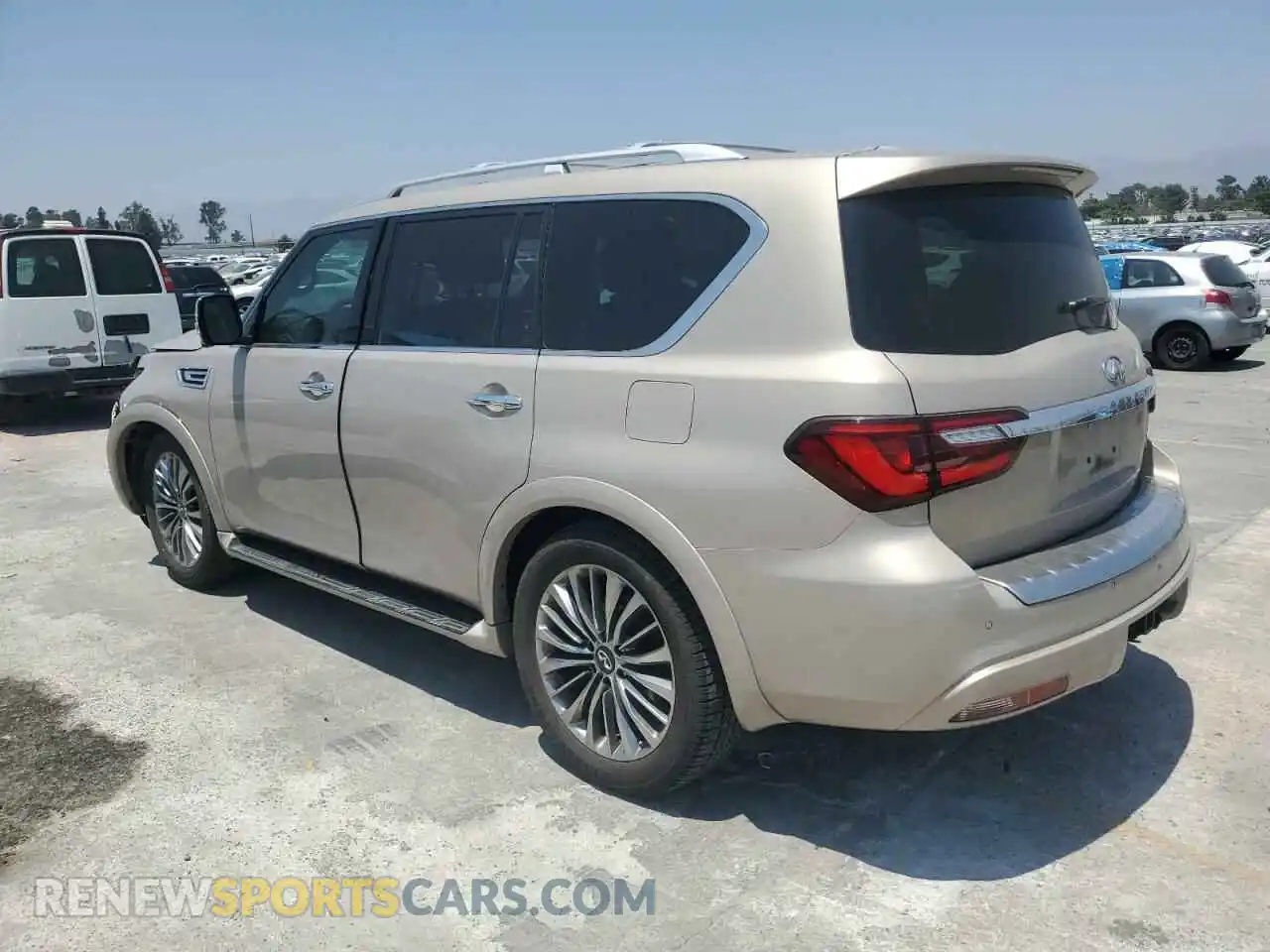 2 Фотография поврежденного автомобиля JN8AZ2BF4M9719913 INFINITI QX80 SENSO 2021