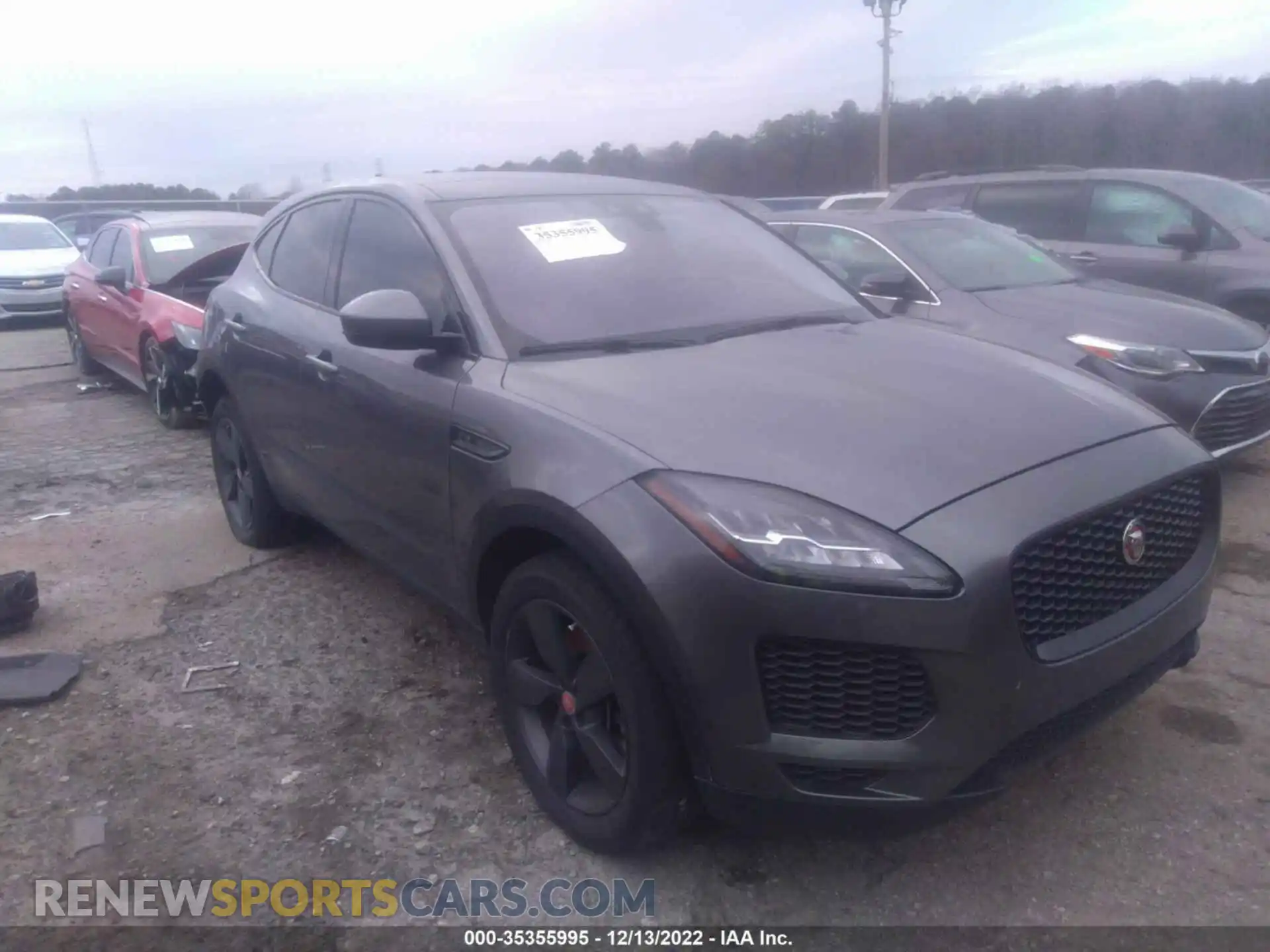 1 Photograph of a damaged car SADFJ2FX0K1Z36435 JAGUAR E-PACE 2019