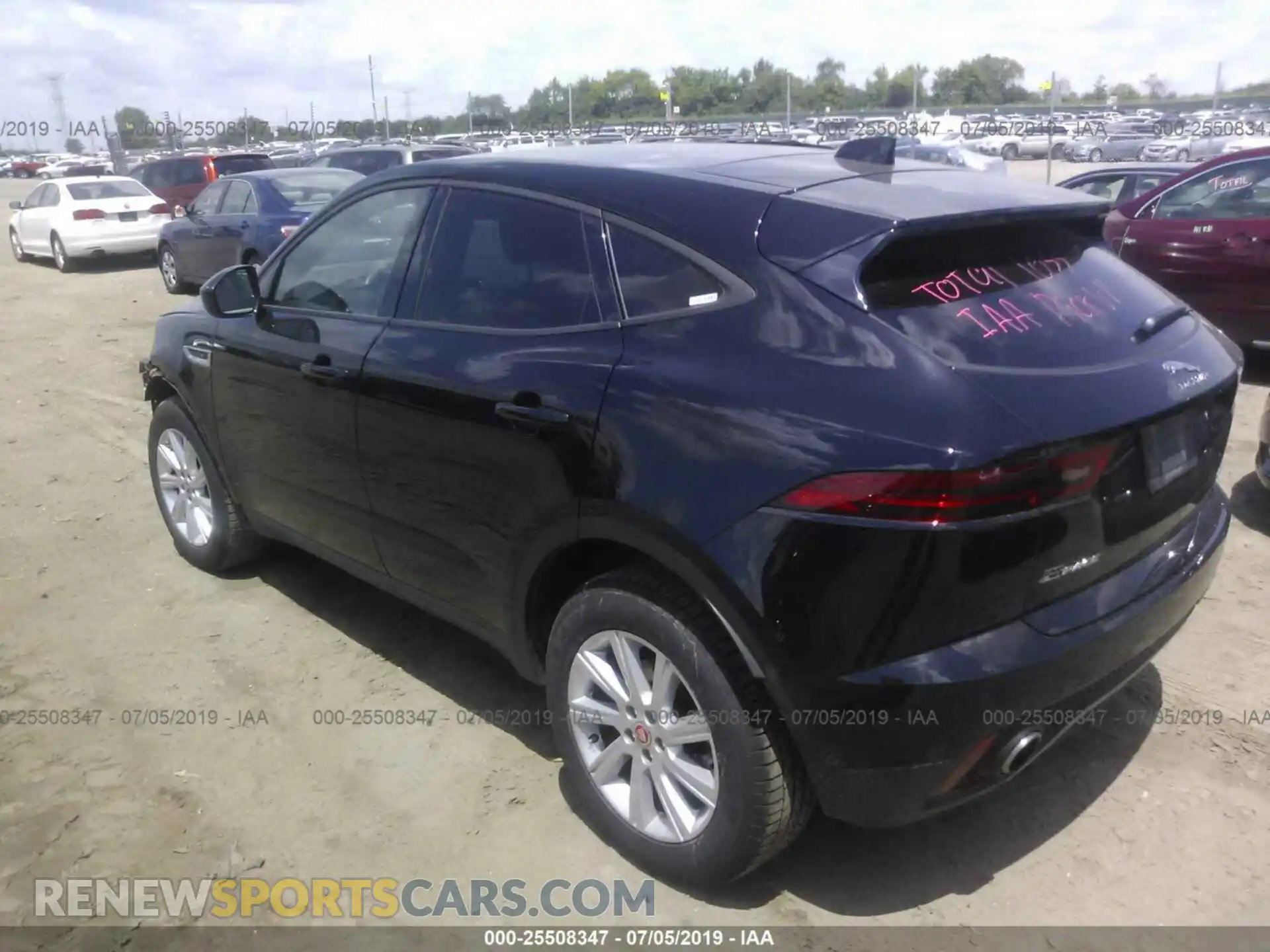 3 Photograph of a damaged car SADFJ2FX2K1Z39630 JAGUAR E-PACE 2019