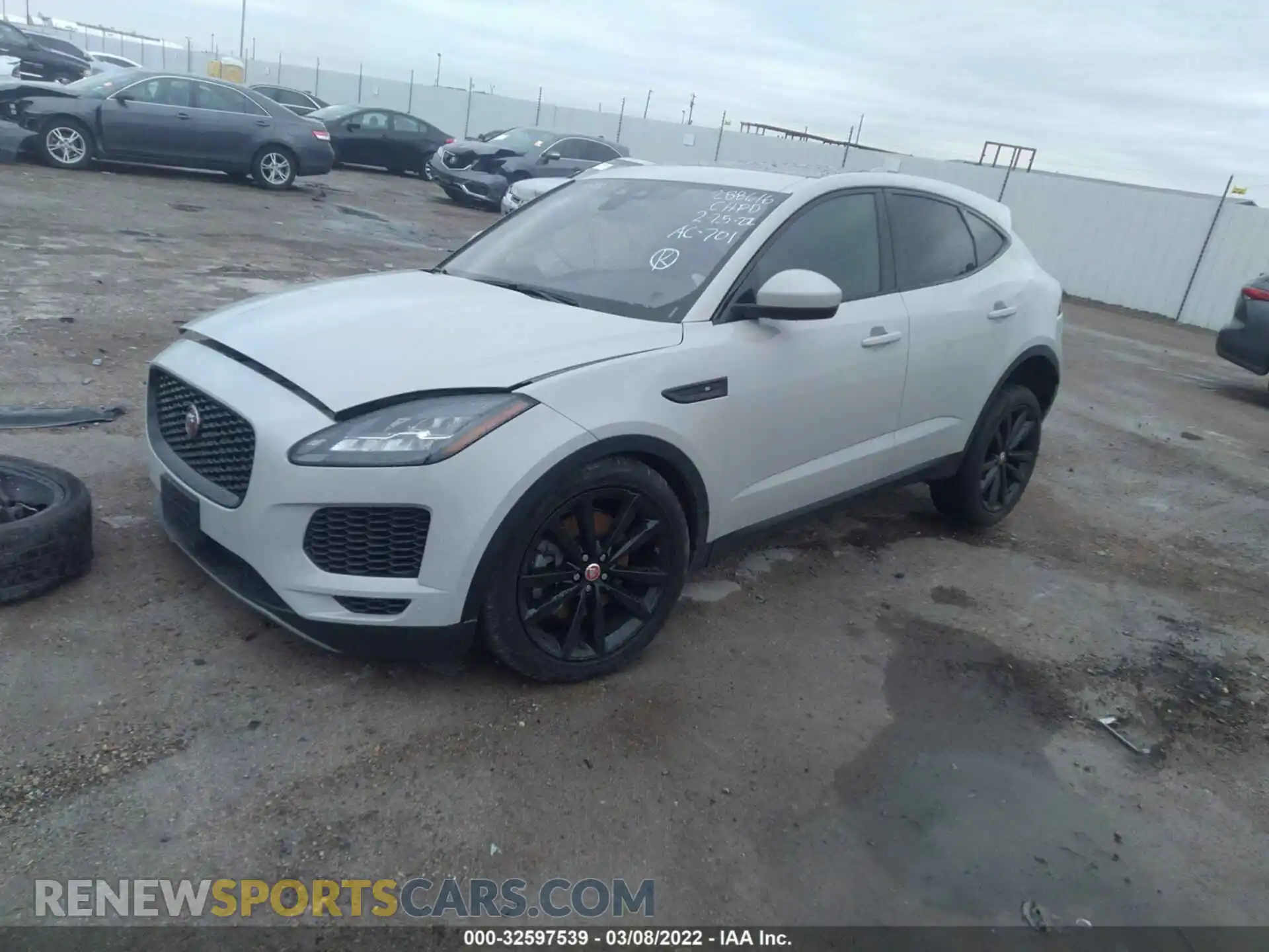 2 Photograph of a damaged car SADFJ2FX9K1Z36384 JAGUAR E-PACE 2019