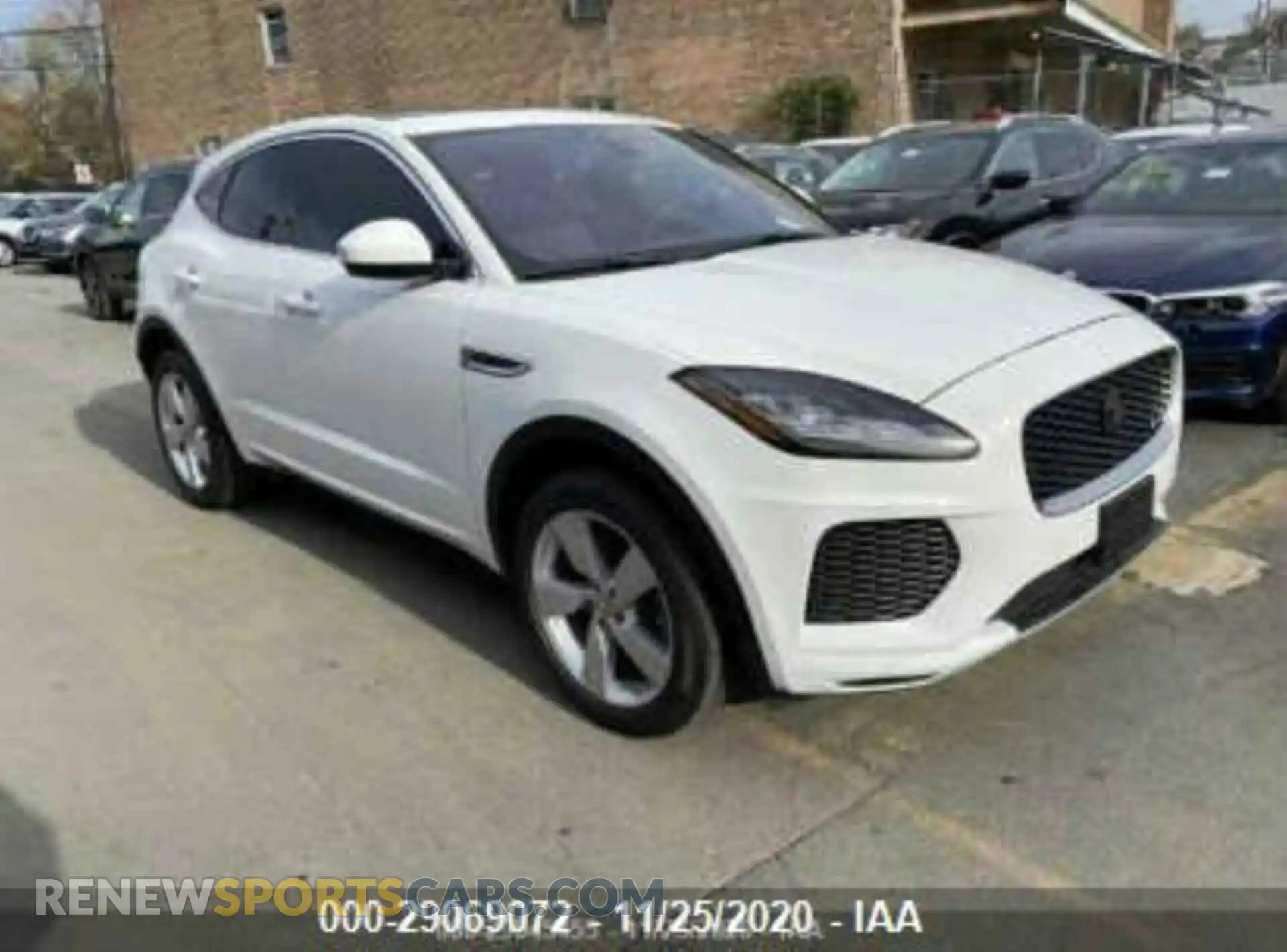 1 Photograph of a damaged car SADFL2GX8K1Z43058 JAGUAR E-PACE 2019