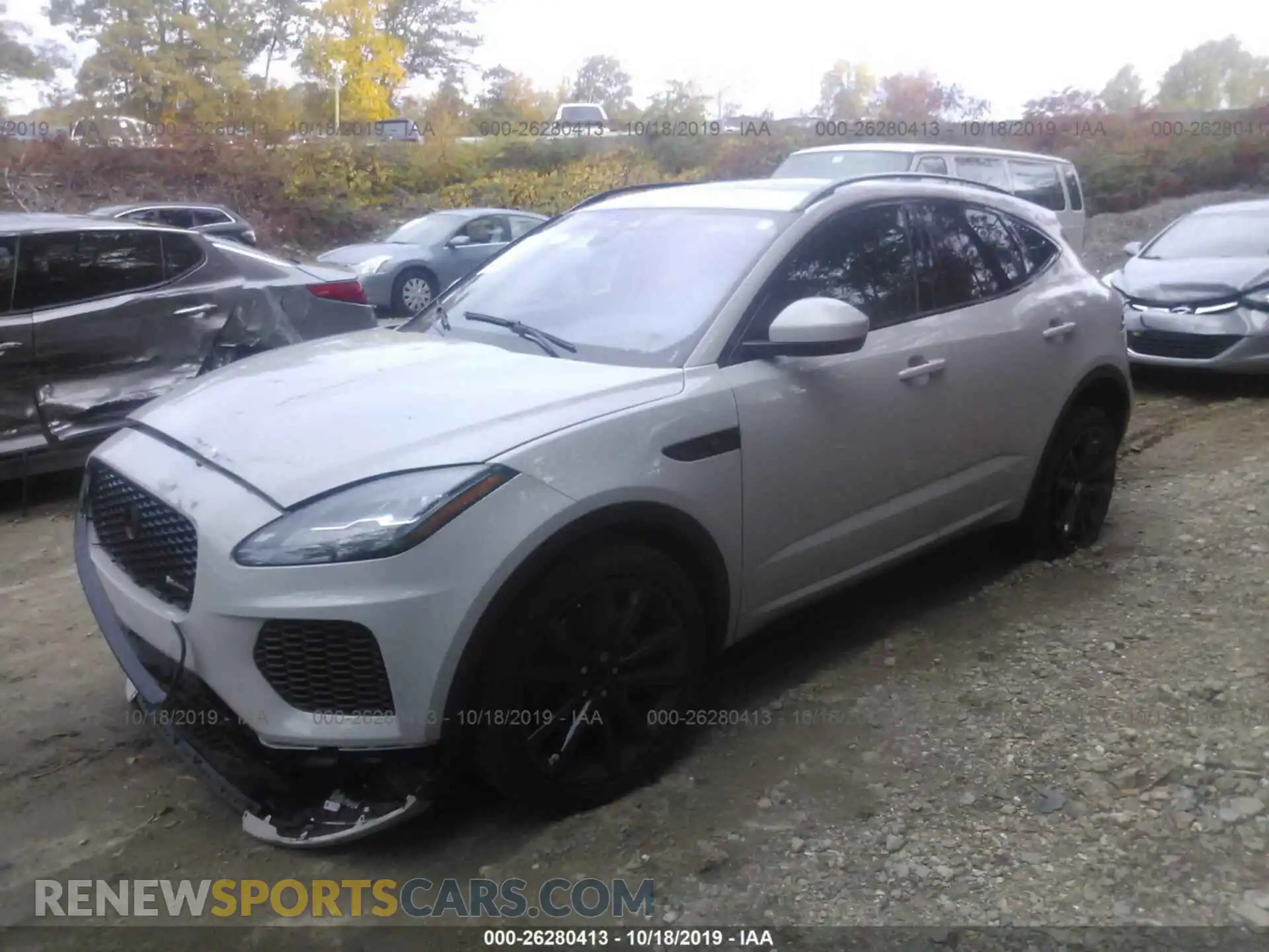 2 Photograph of a damaged car SADFL2GX8K1Z53041 JAGUAR E-PACE 2019