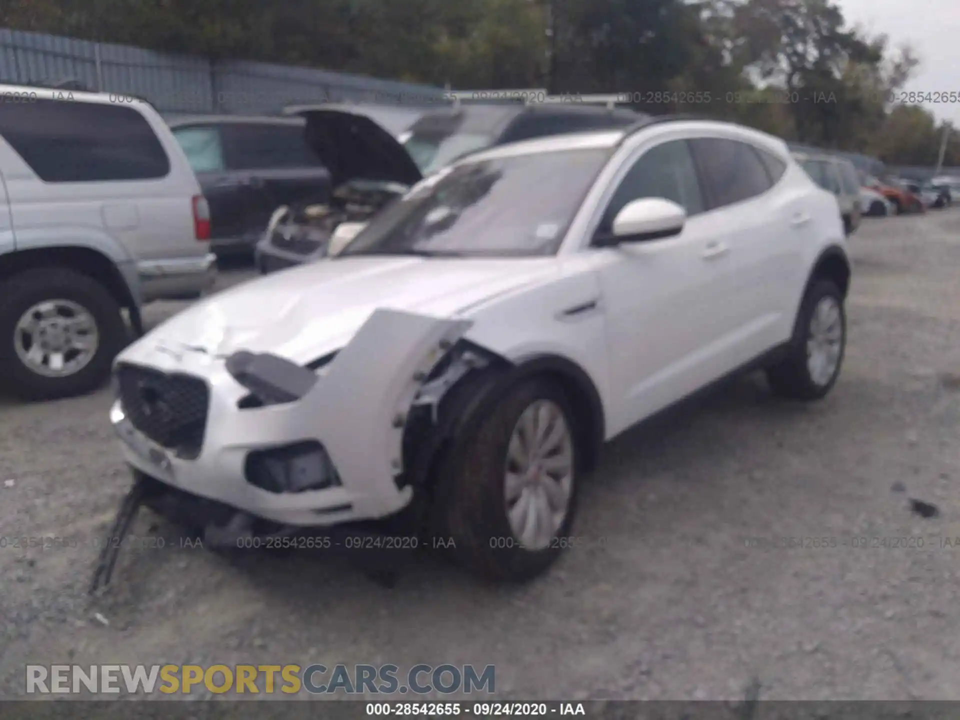 2 Photograph of a damaged car SADFP2FX2K1Z55471 JAGUAR E-PACE 2019