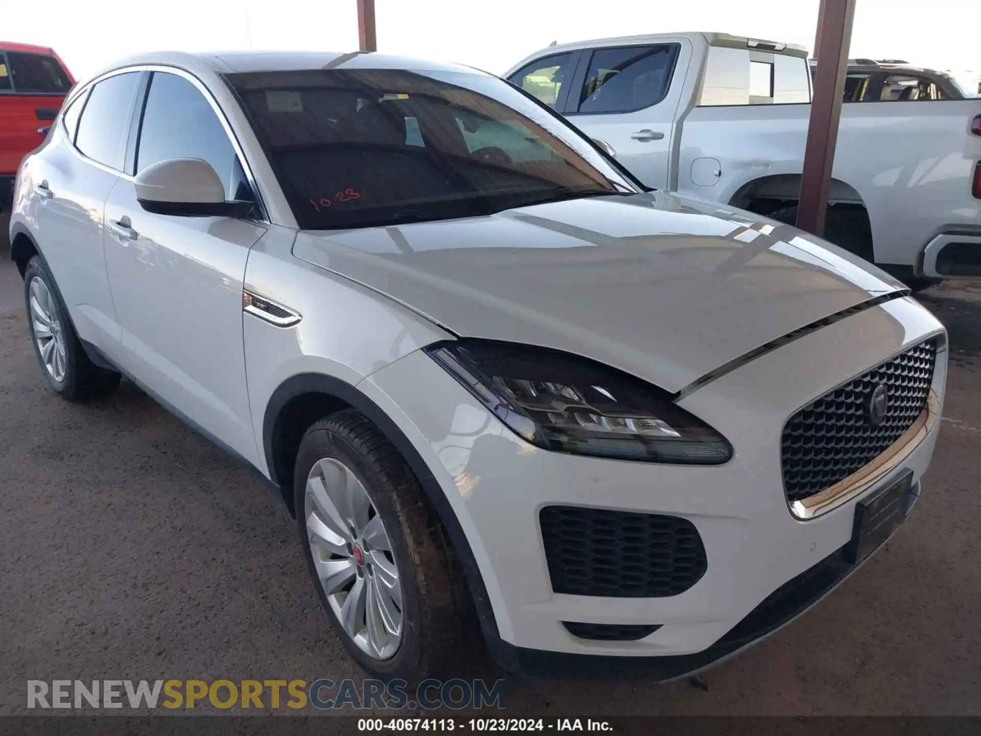 1 fotografías del automóvil dañado SADFP2FX8K1Z46709 JAGUAR E-PACE 2019