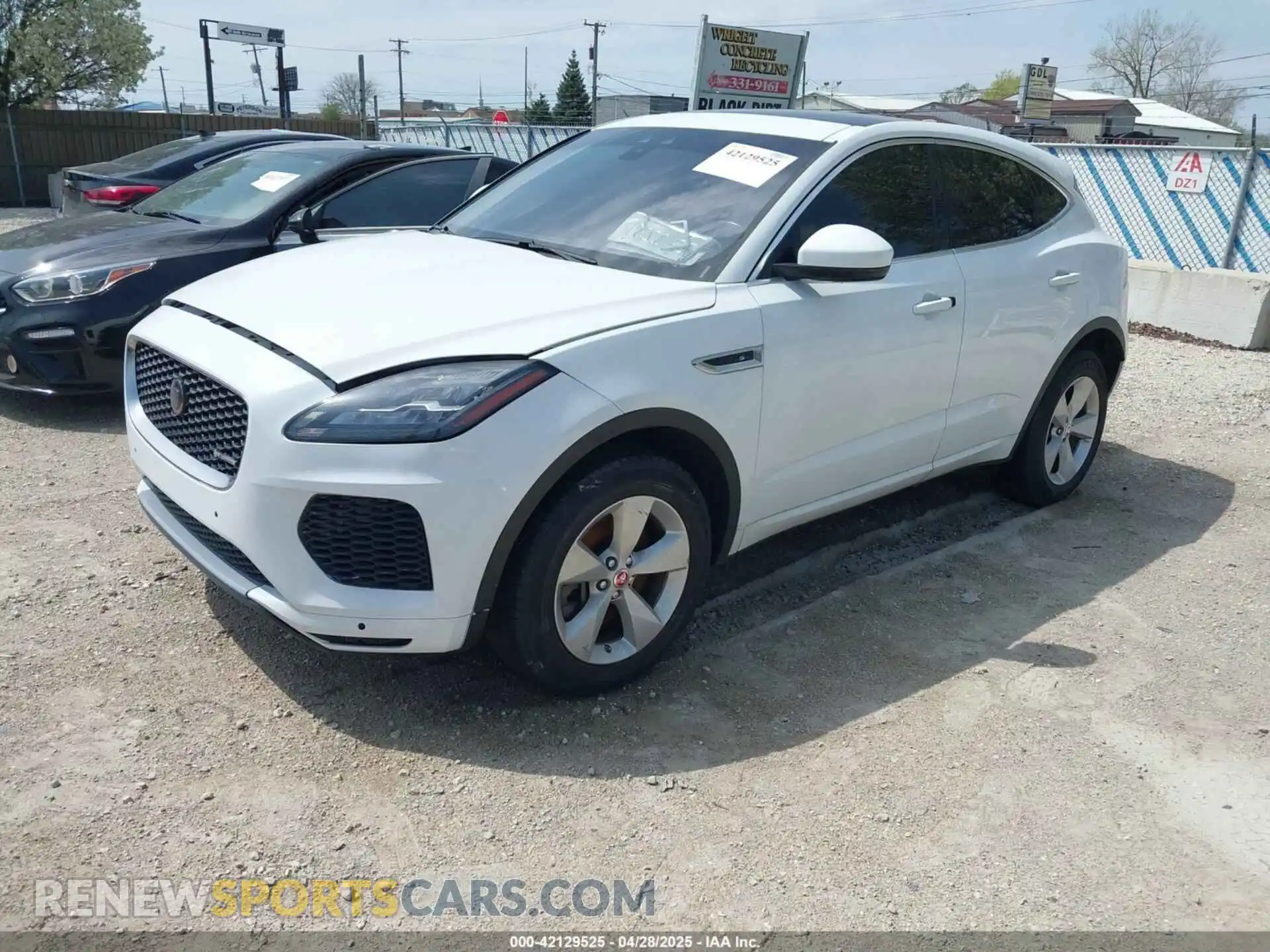 2 Photograph of a damaged car SADFT2GX3K1Z38141 JAGUAR E-PACE 2019