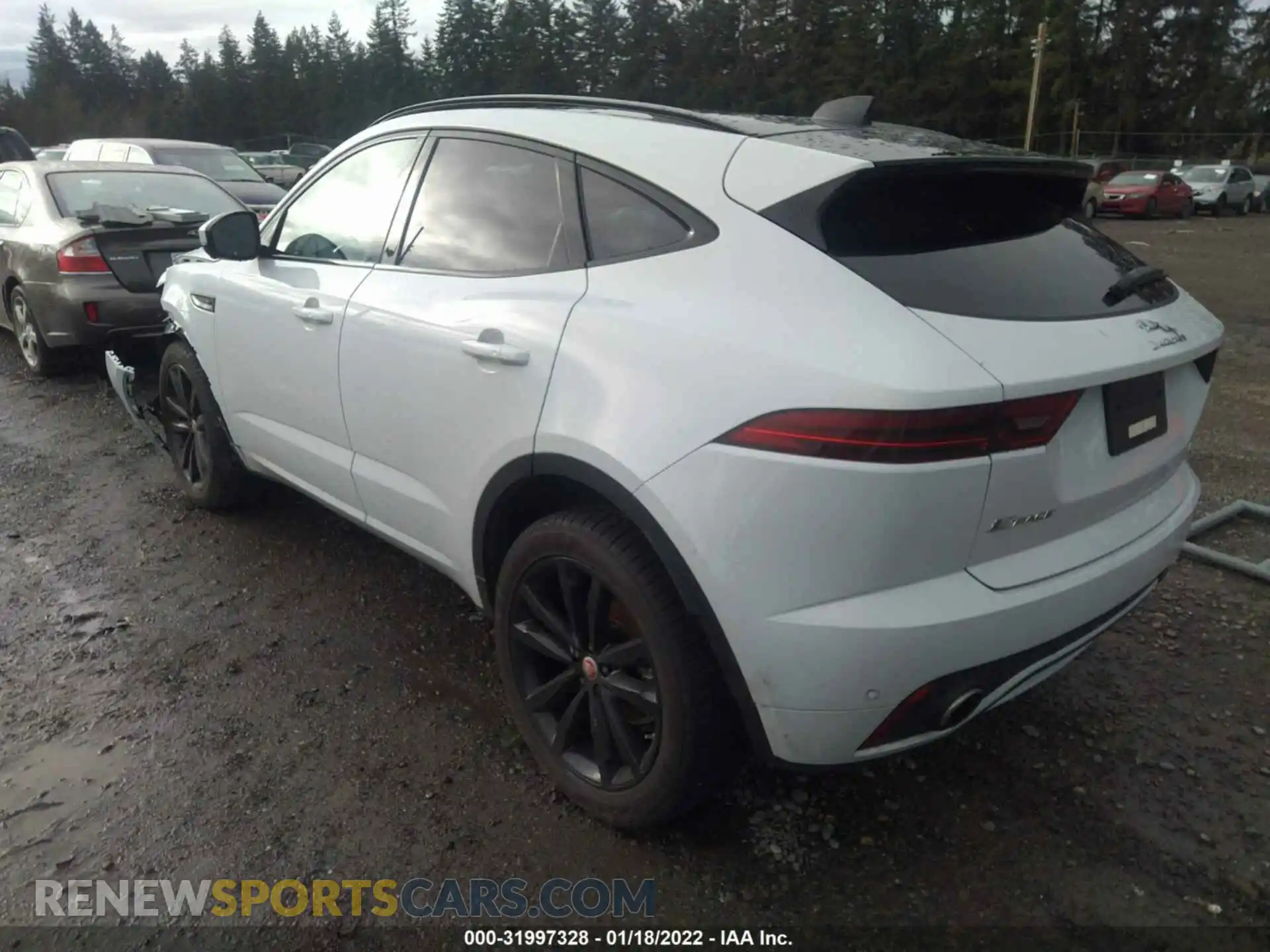 3 Photograph of a damaged car SADF12FX9L1Z76563 JAGUAR E-PACE 2020