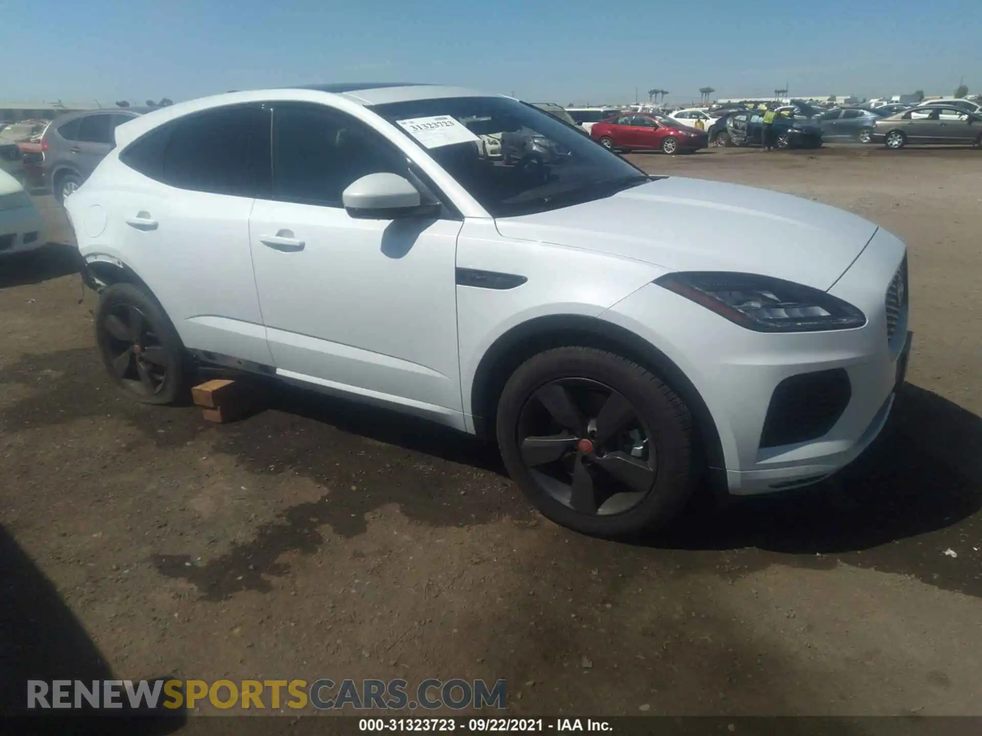 1 Photograph of a damaged car SADF12FX9L1Z80788 JAGUAR E-PACE 2020