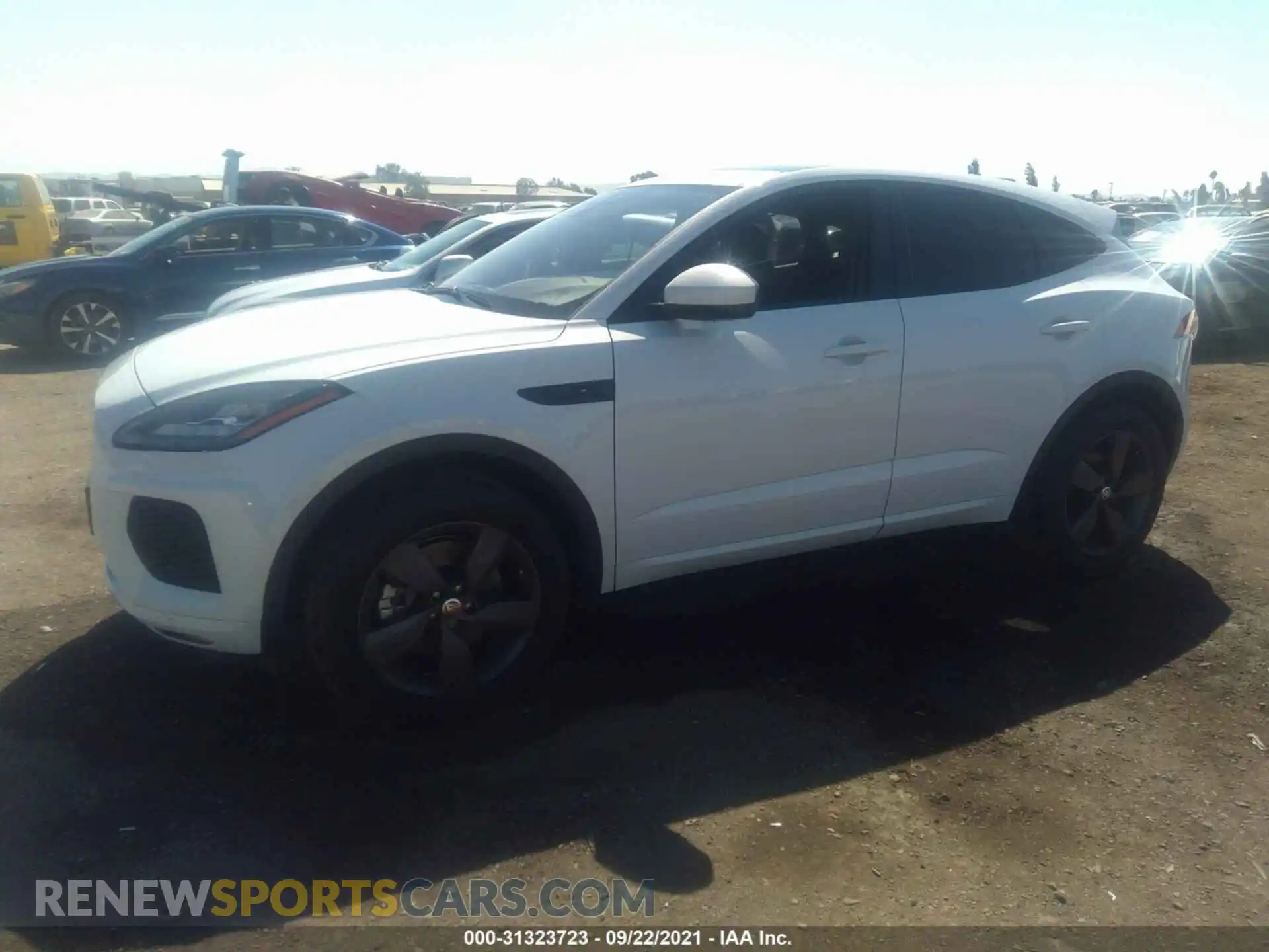 2 Photograph of a damaged car SADF12FX9L1Z80788 JAGUAR E-PACE 2020