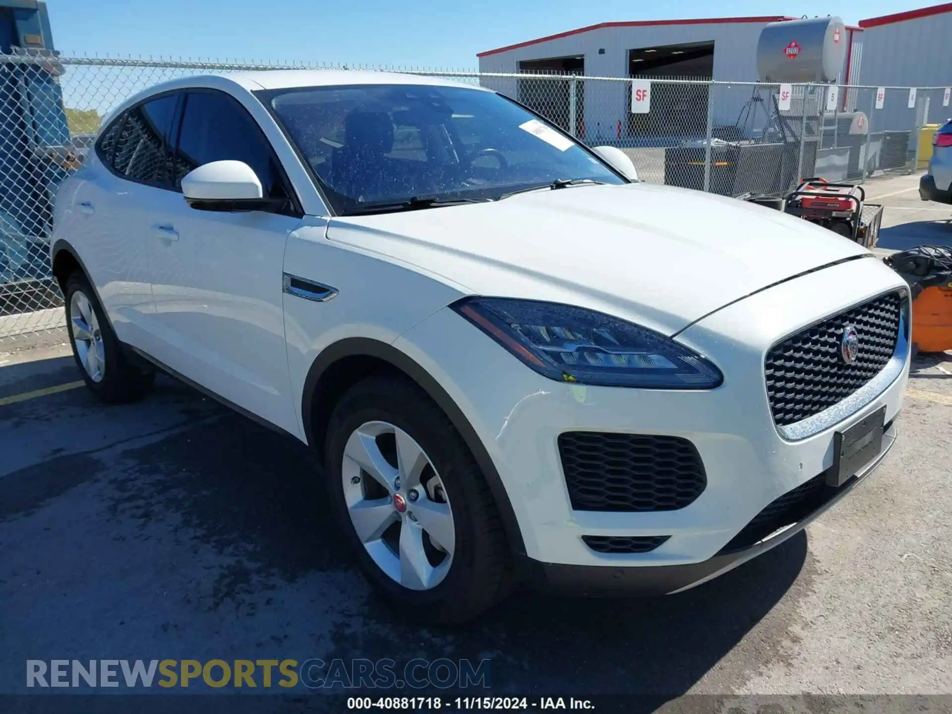 1 Photograph of a damaged car SADFK2FX4L1Z91310 JAGUAR E-PACE 2020