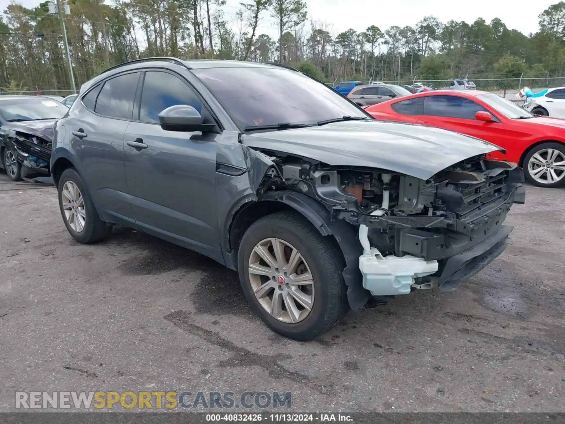 1 Photograph of a damaged car SADFK2FX7L1001234 JAGUAR E-PACE 2020