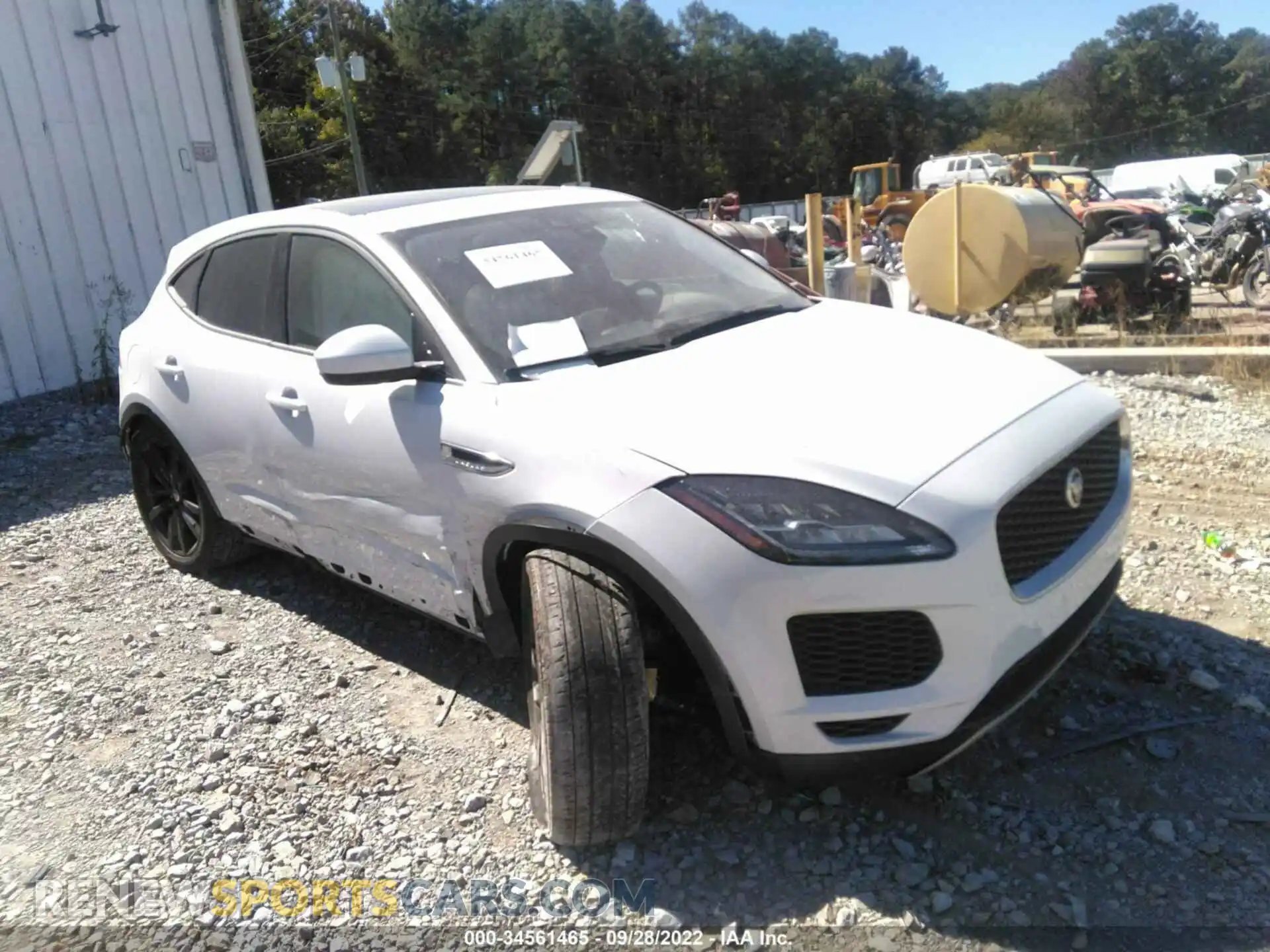 1 Фотография поврежденного автомобиля SADFK2FX9L1Z81453 JAGUAR E-PACE 2020