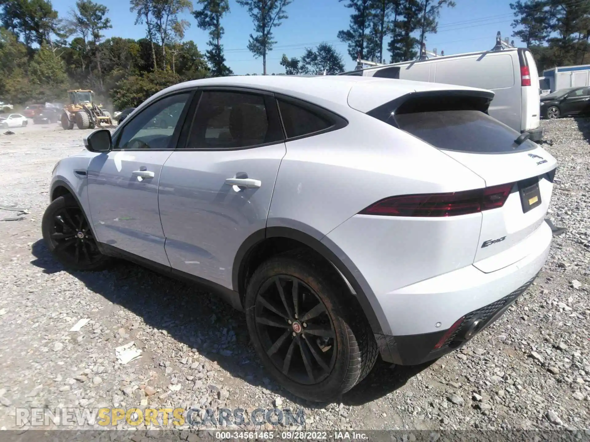 3 Фотография поврежденного автомобиля SADFK2FX9L1Z81453 JAGUAR E-PACE 2020