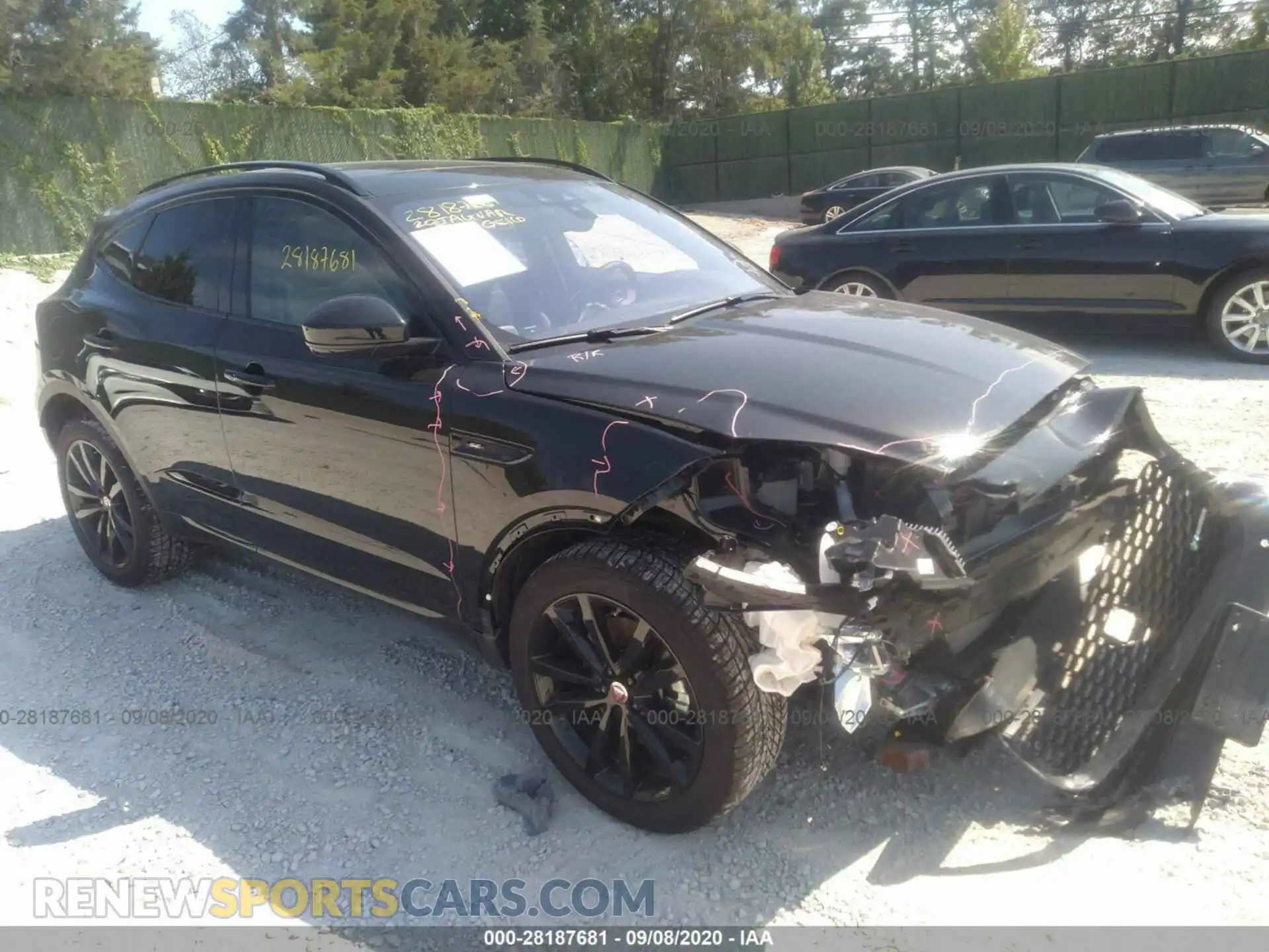 1 Photograph of a damaged car SADFL2GX5L1Z84538 JAGUAR E-PACE 2020