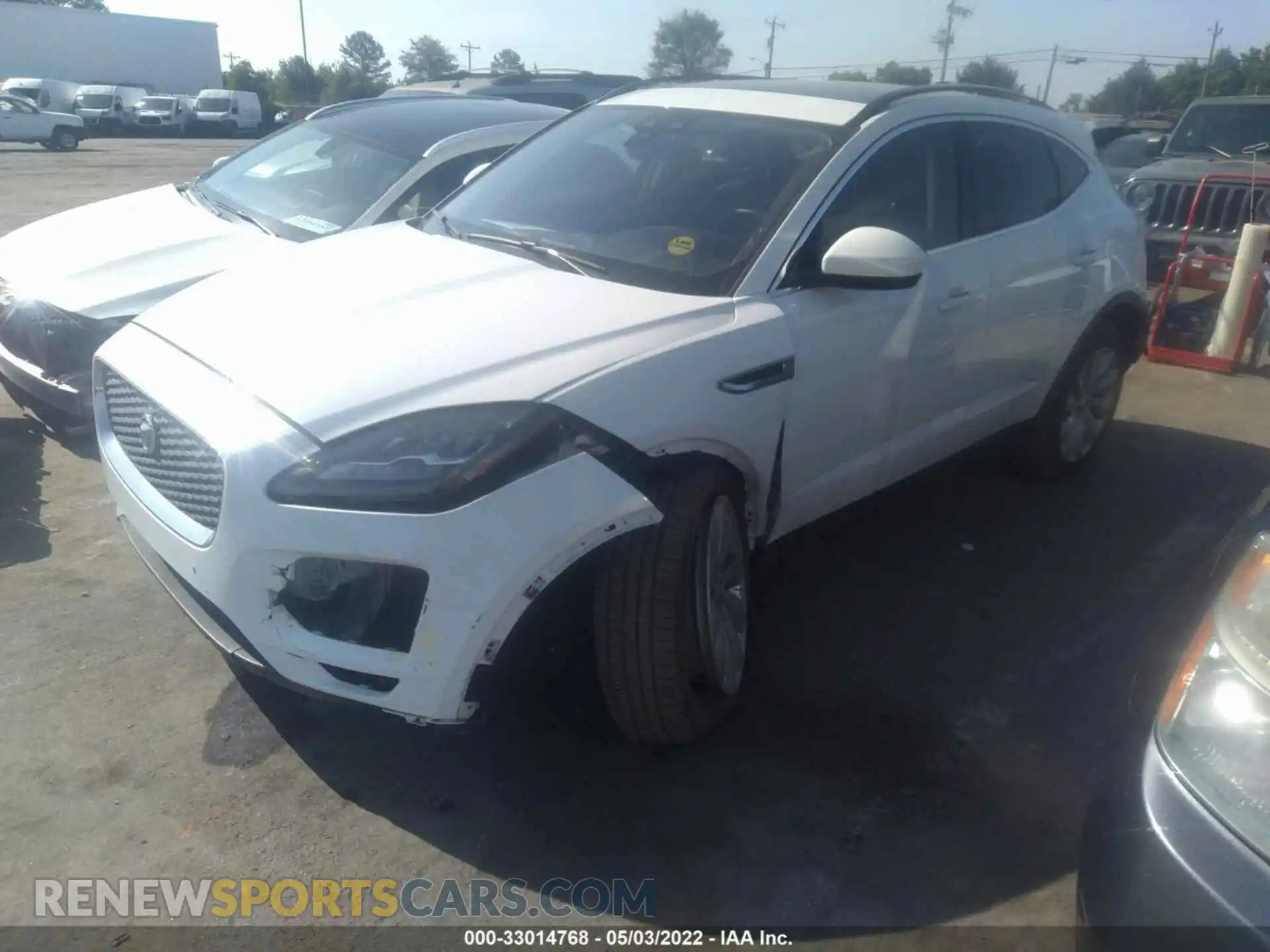 2 Photograph of a damaged car SADFP2FX4L1004609 JAGUAR E-PACE 2020
