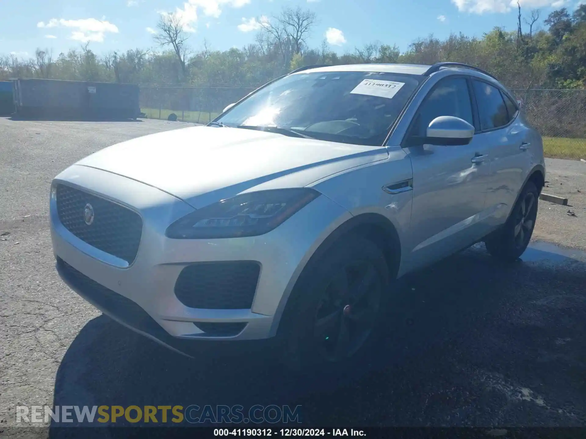 2 Photograph of a damaged car SADFP2FX9L1004427 JAGUAR E-PACE 2020