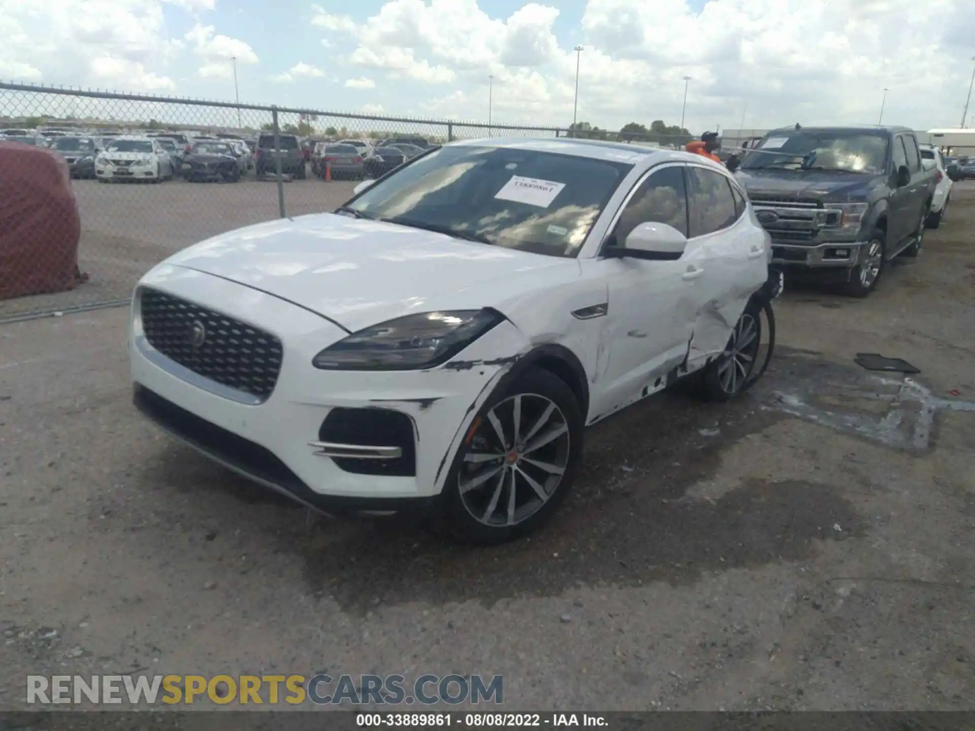 2 Photograph of a damaged car SADFP2FX2N1031522 JAGUAR E-PACE 2022