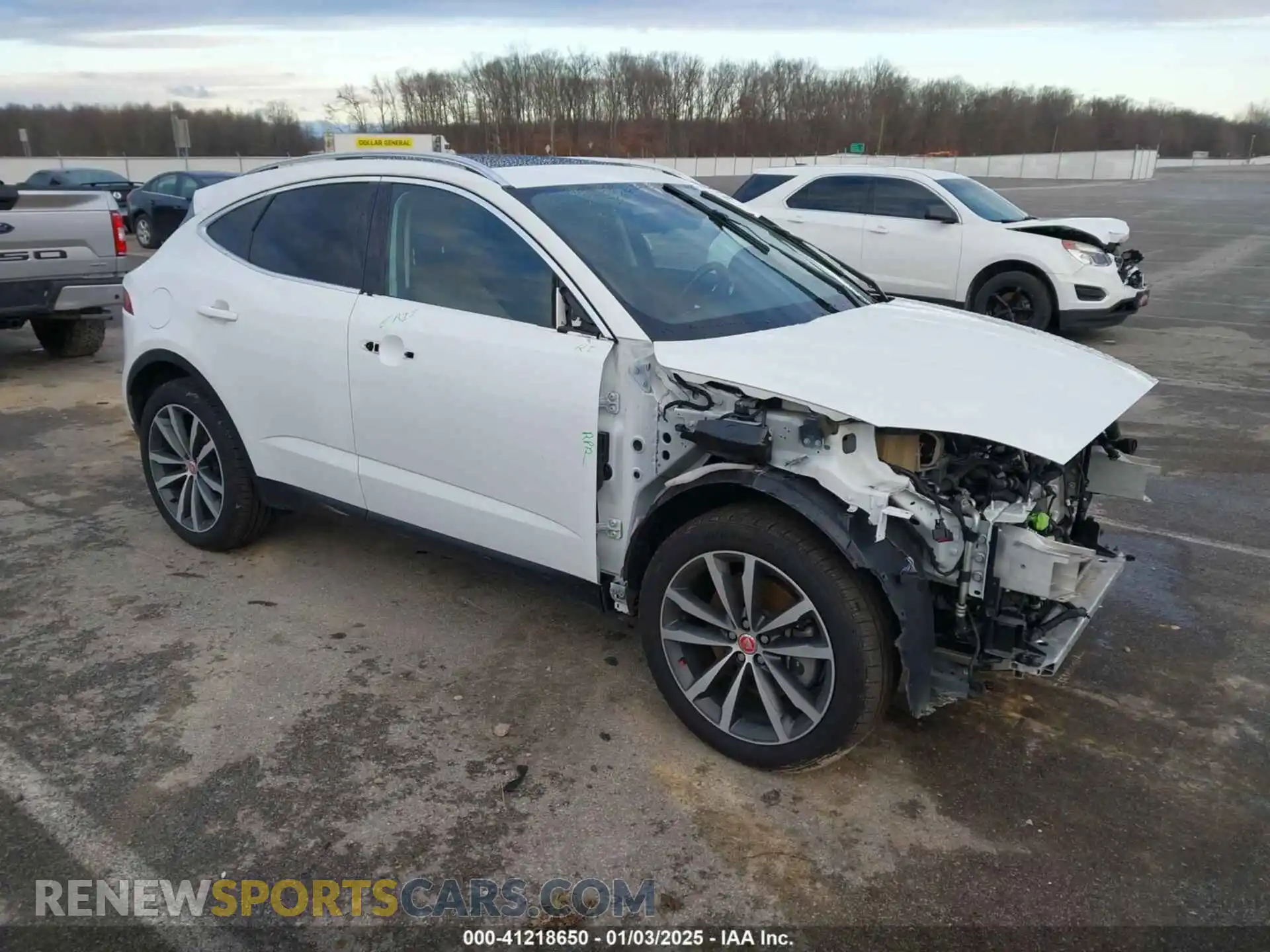 1 fotografías del automóvil dañado SADFP2FX3N1031142 JAGUAR E-PACE 2022
