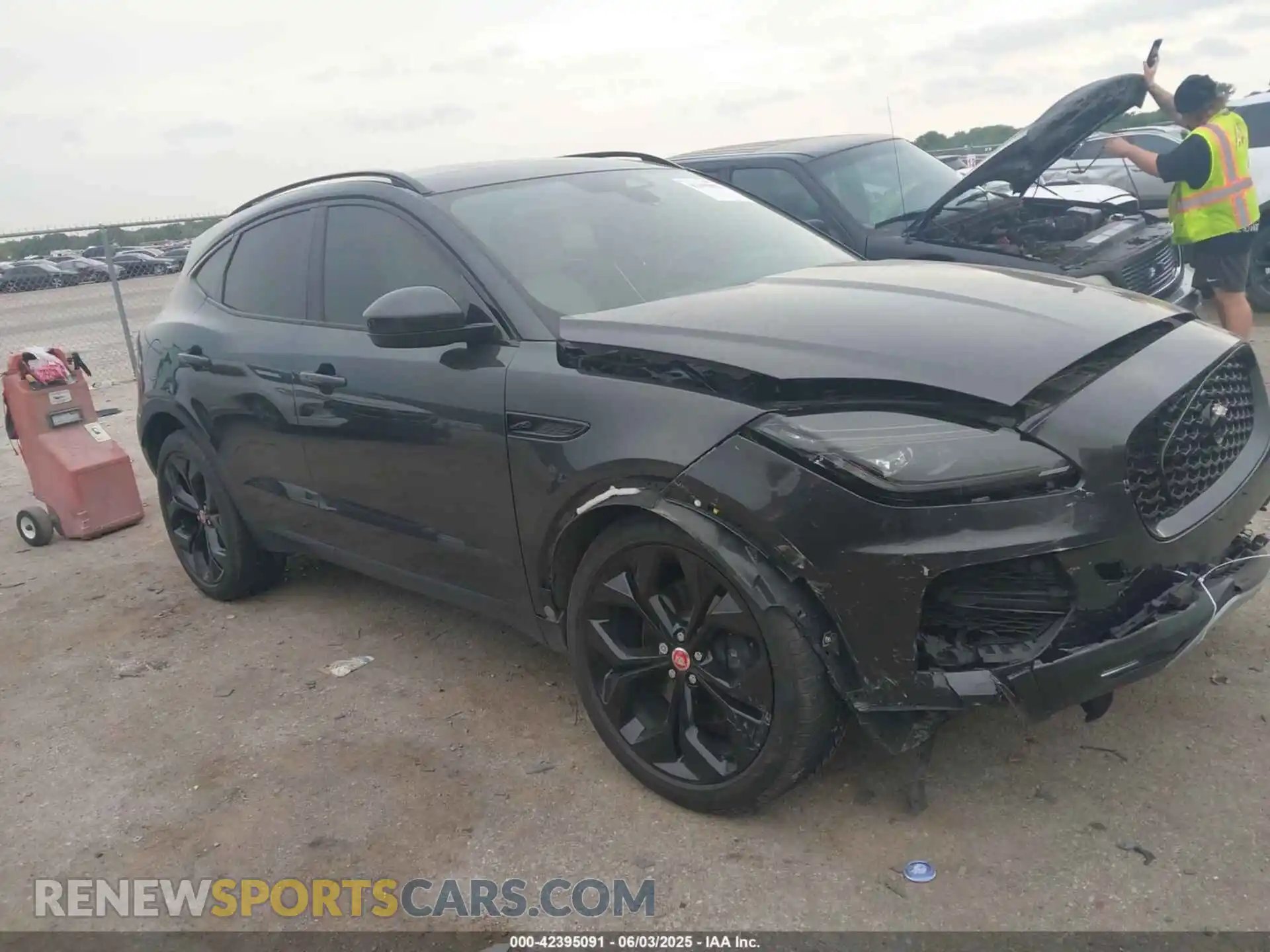1 Photograph of a damaged car SADFP2FXXP1036468 JAGUAR E-PACE 2023