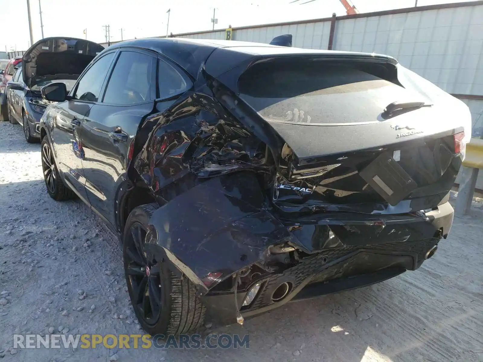 3 Photograph of a damaged car SADFJ2FX3K1Z34260 JAGUAR E-PACE S 2019