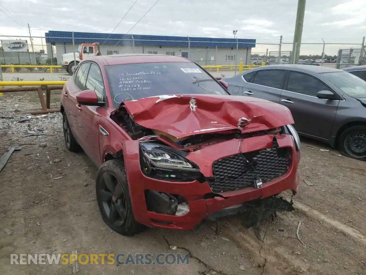 1 Photograph of a damaged car SADFJ2FX6K1Z38139 JAGUAR ETYPE 2019
